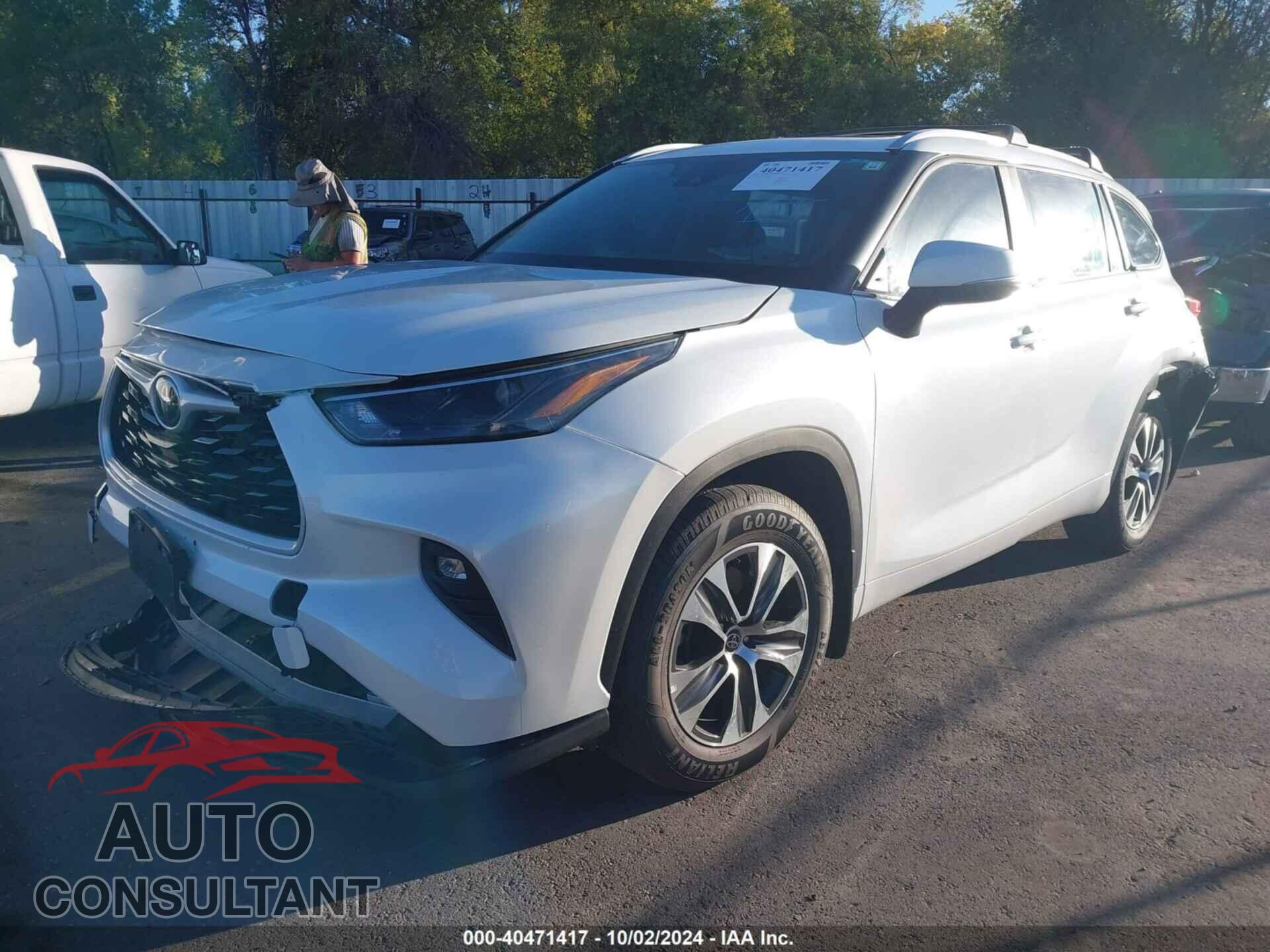 TOYOTA HIGHLANDER 2023 - 5TDKDRBH3PS014809