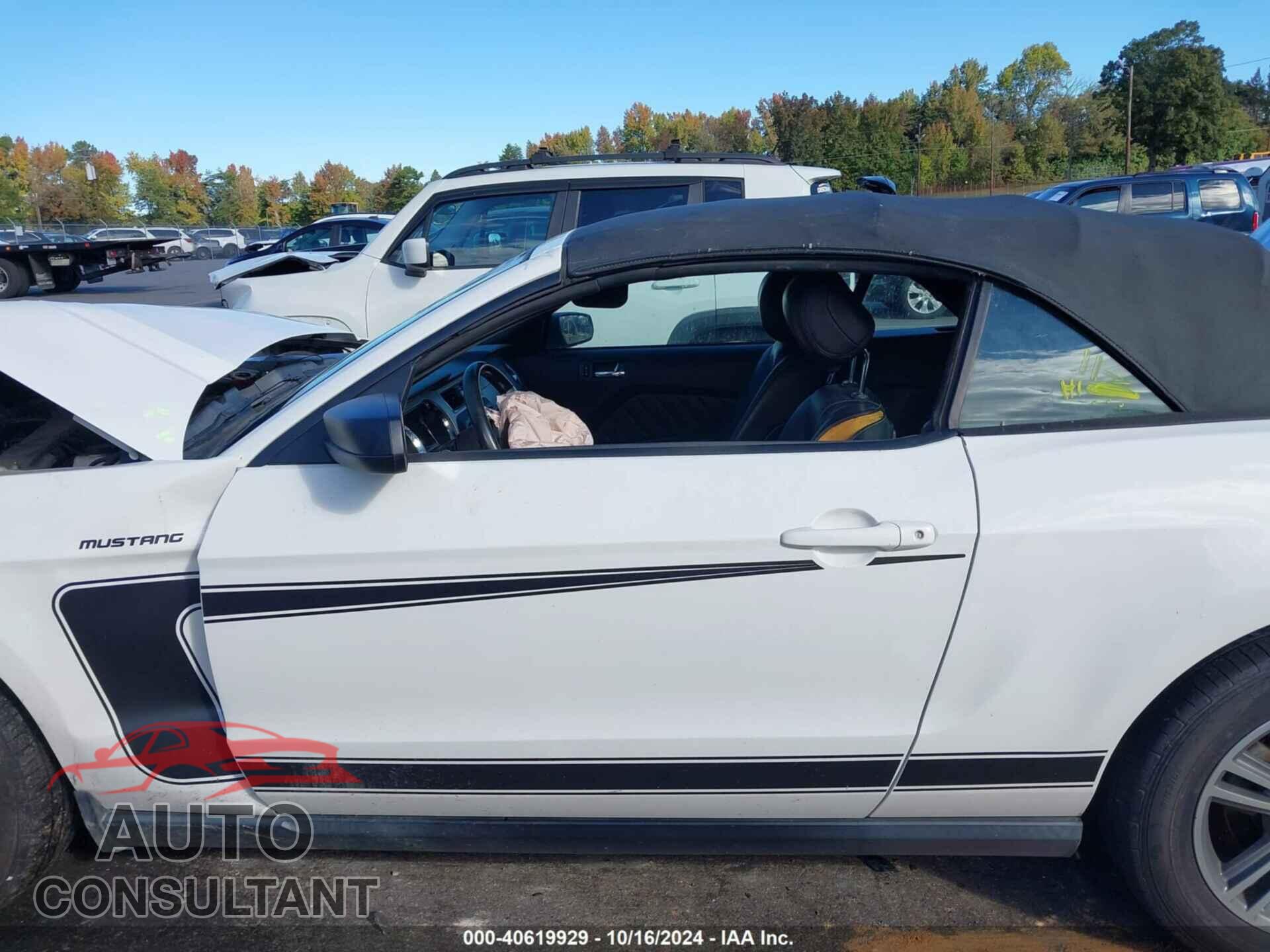 FORD MUSTANG 2012 - 1ZVBP8EM6C5242441