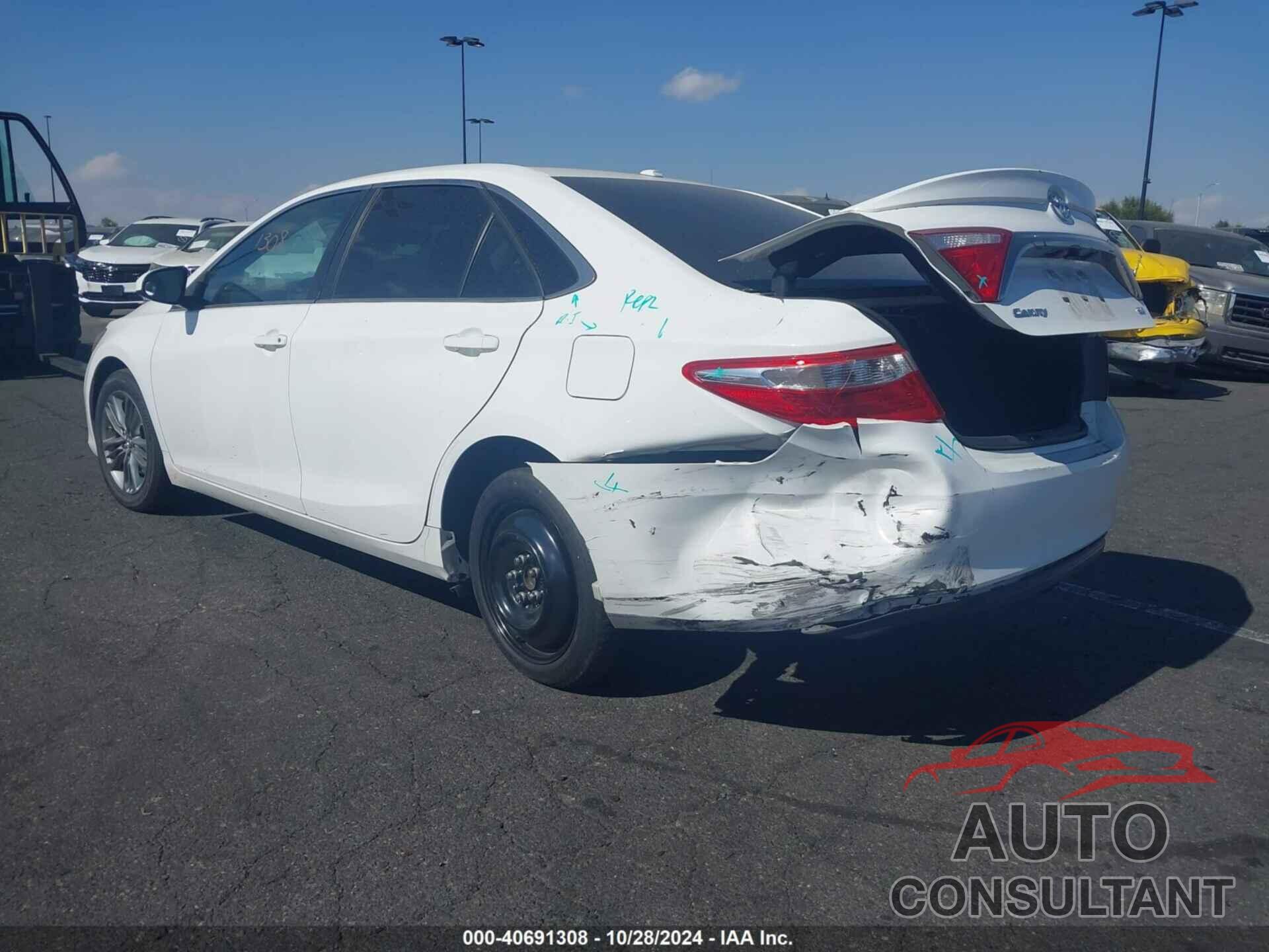 TOYOTA CAMRY 2017 - 4T1BF1FK8HU280109