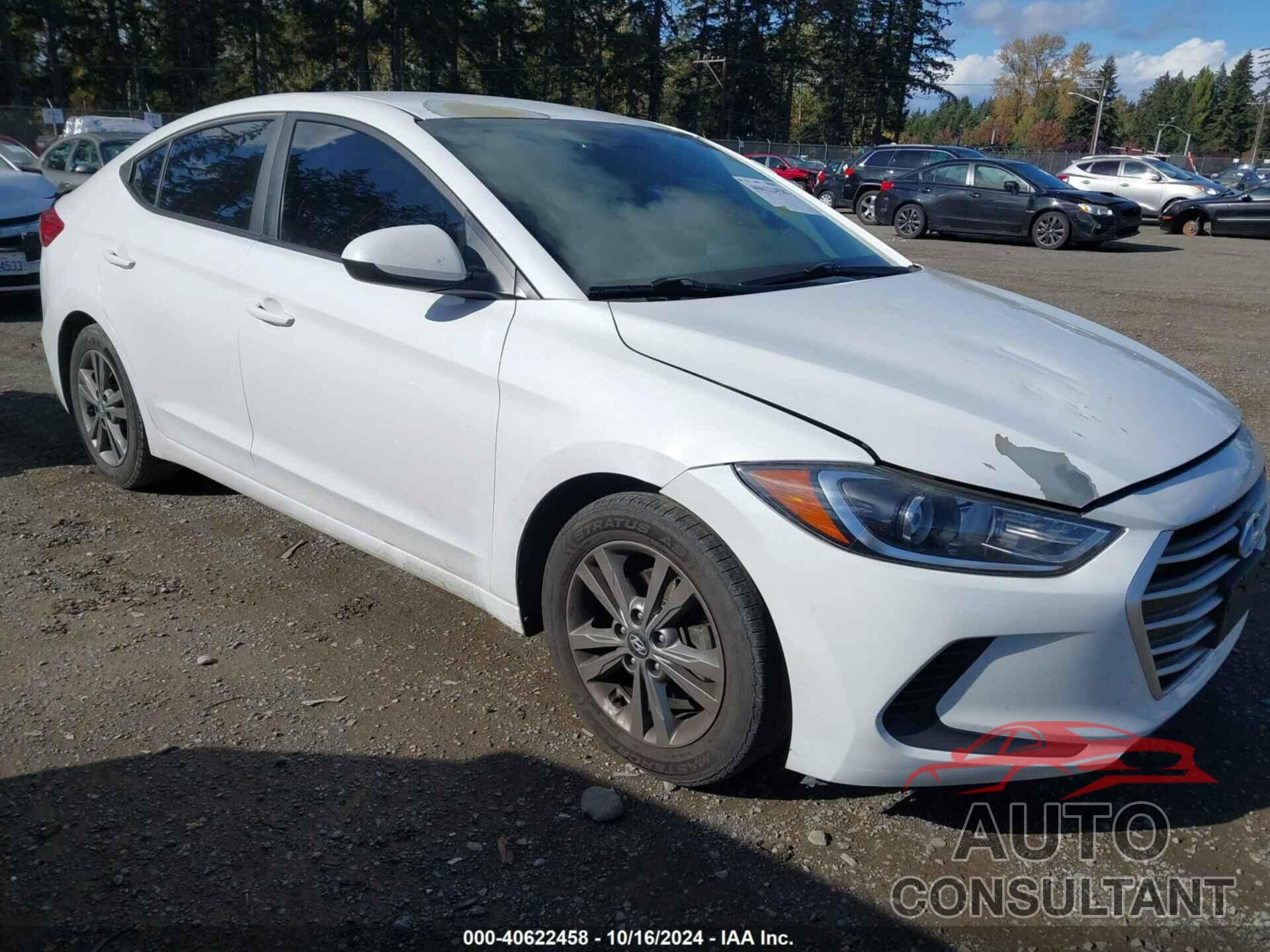 HYUNDAI ELANTRA 2018 - 5NPD84LF1JH230619