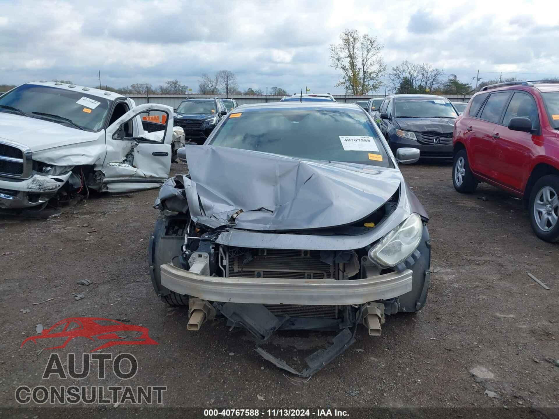 DODGE DART 2016 - 1C3CDFAAXGD593319