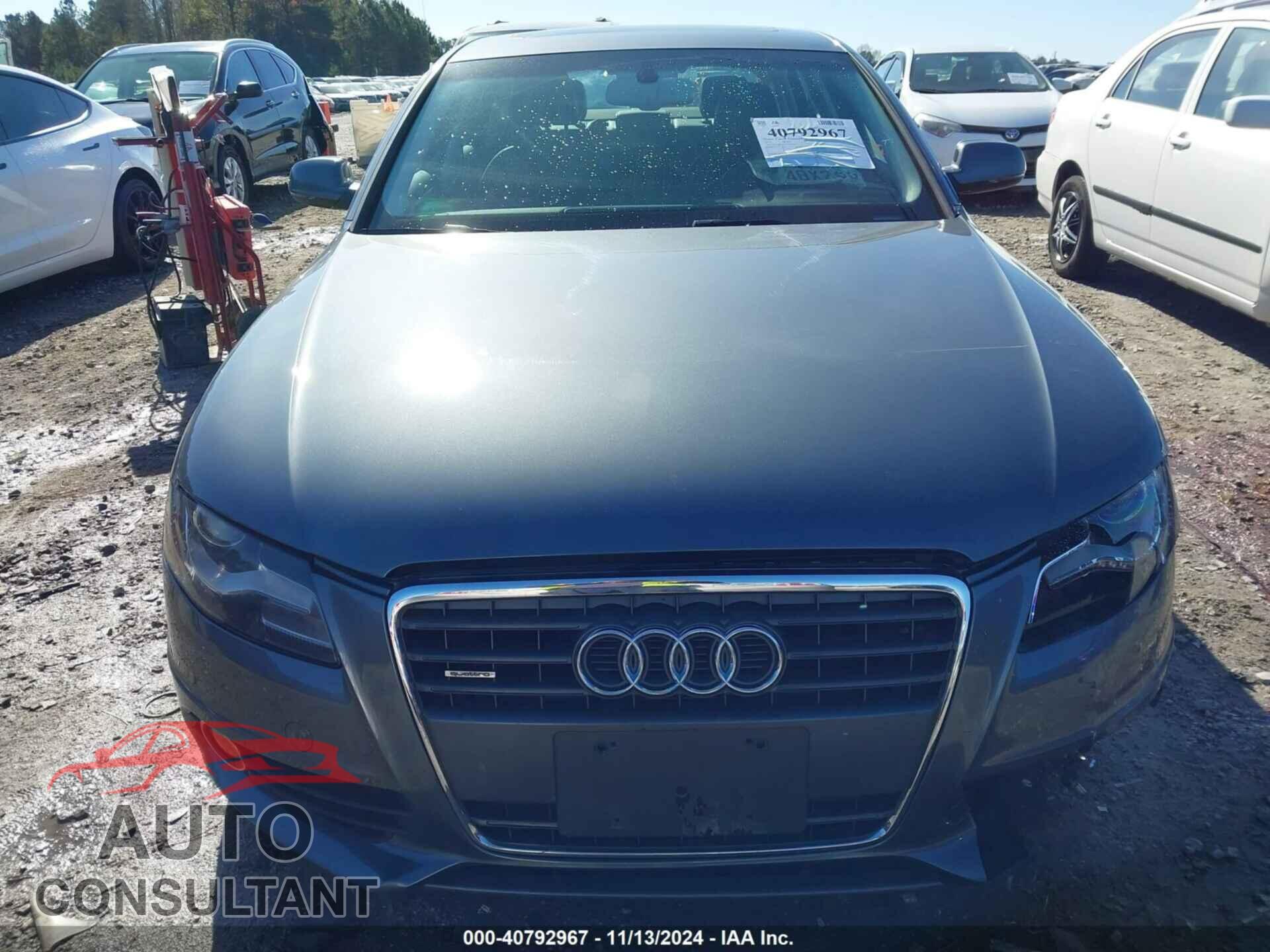 AUDI A4 2012 - WAUMFAFL2CN013327