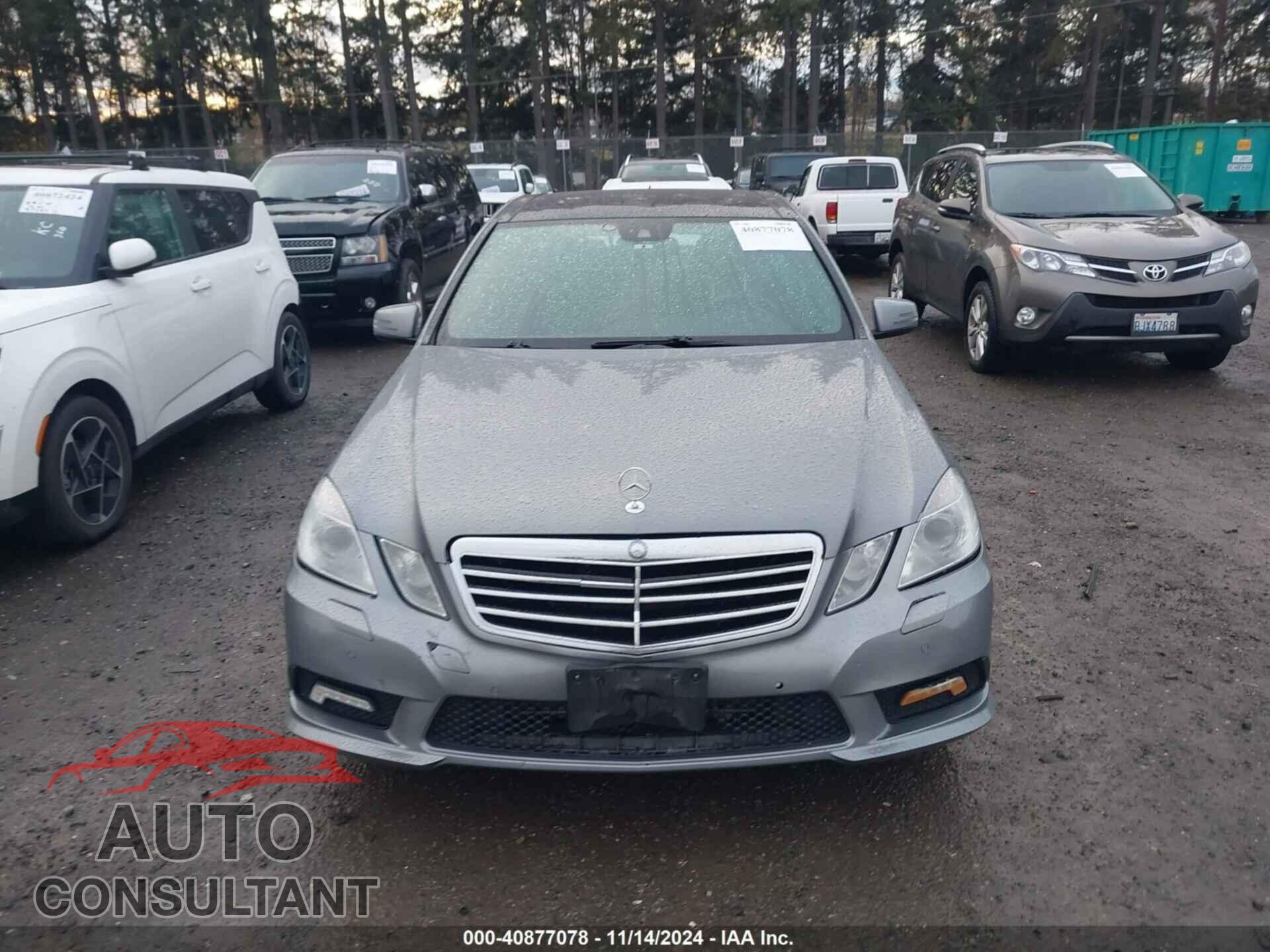 MERCEDES-BENZ E 550 2011 - WDDHF9AB2BA498792