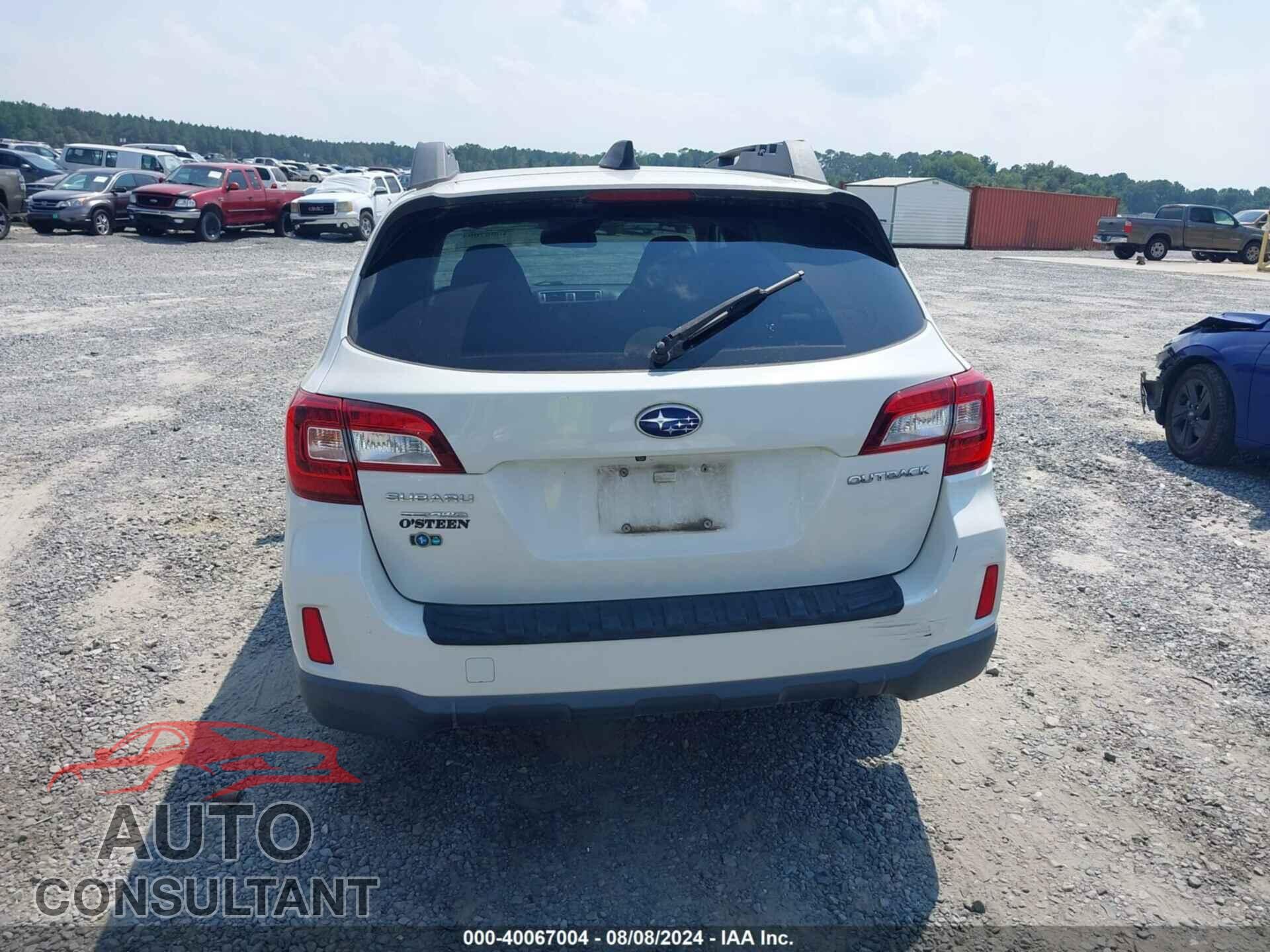 SUBARU OUTBACK 2016 - 4S4BSBCC1G3227173