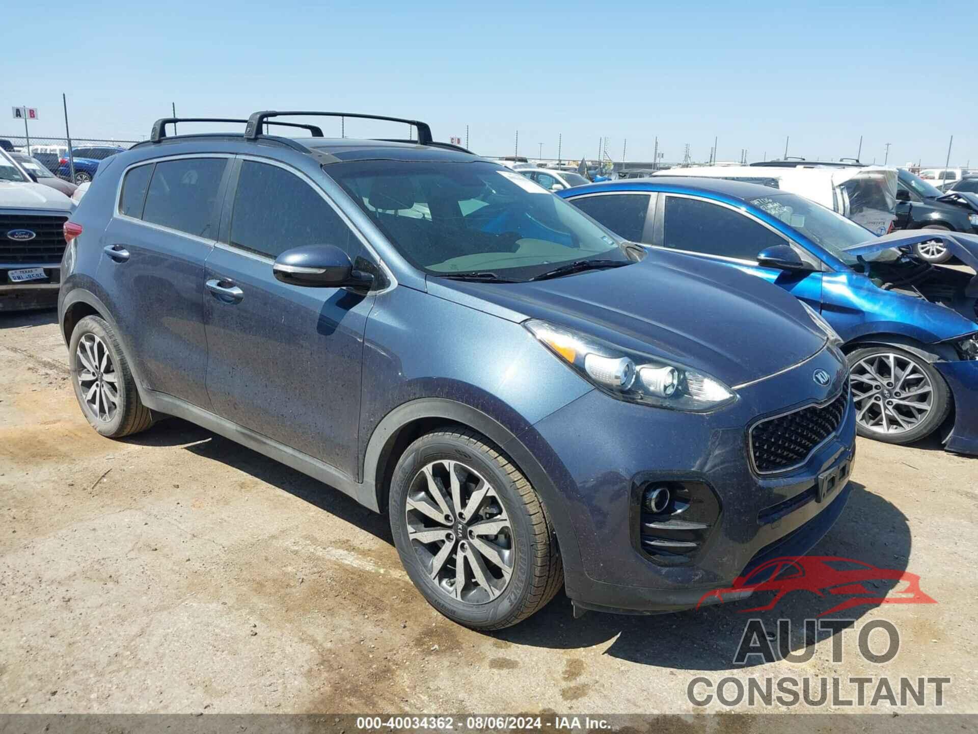 KIA SPORTAGE 2019 - KNDPN3ACXK7600707