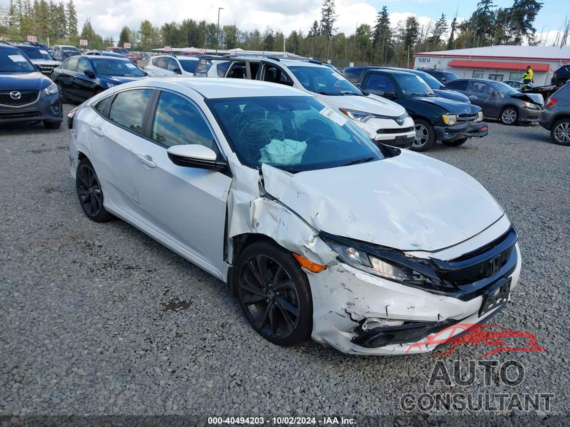 HONDA CIVIC 2019 - 19XFC2F82KE214878