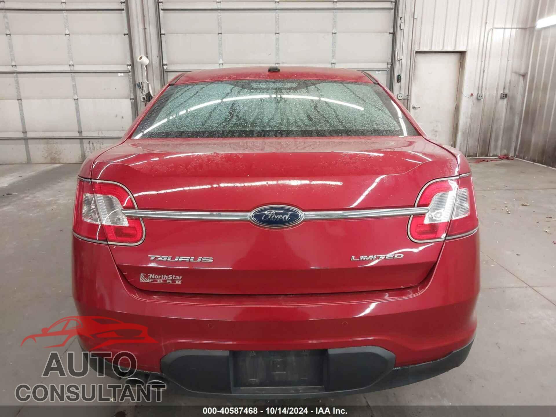 FORD TAURUS 2010 - 1FAHP2FW8AG116826
