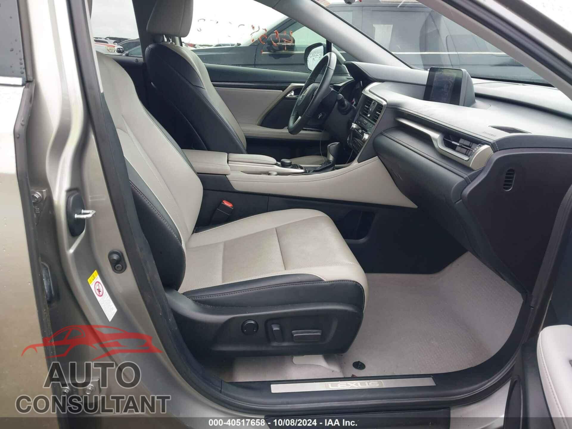 LEXUS RX 2018 - 2T2ZZMCA0JC112096