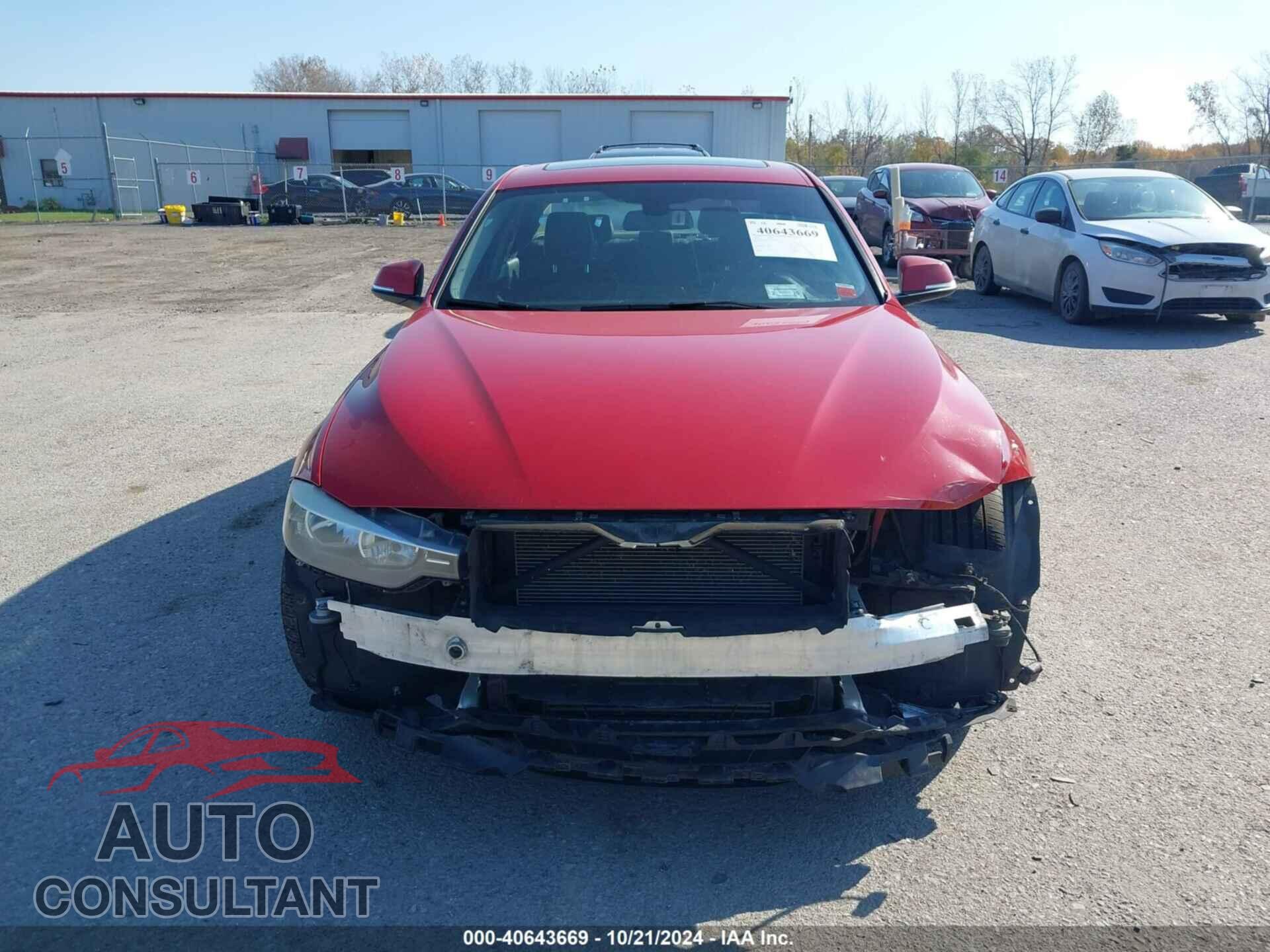 BMW 320I 2015 - WBA3C3C54FK202248