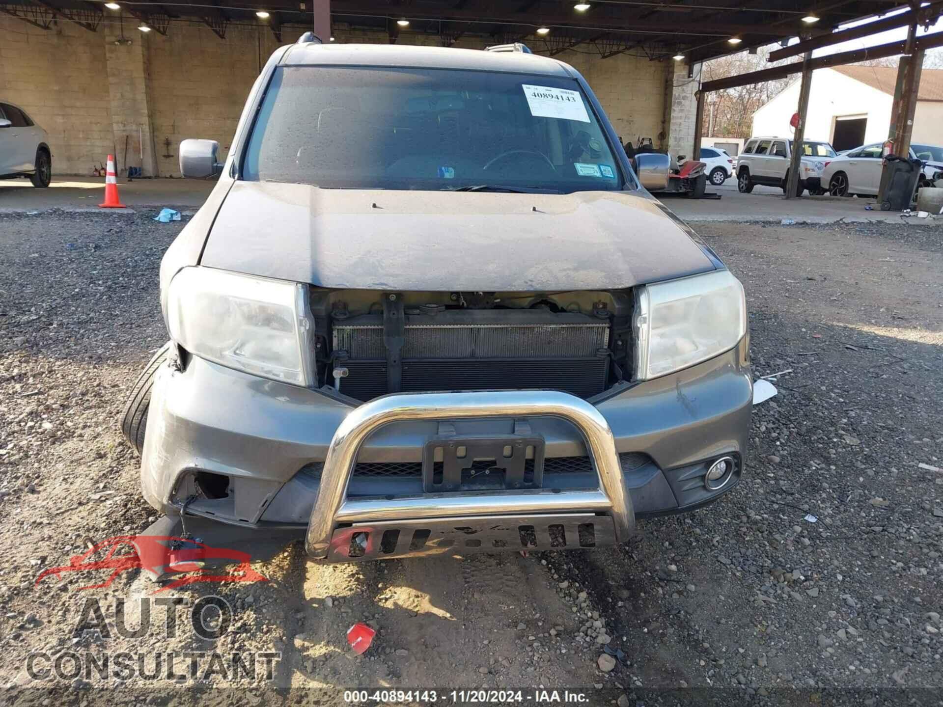 HONDA PILOT 2012 - 5FNYF4H79CB066305