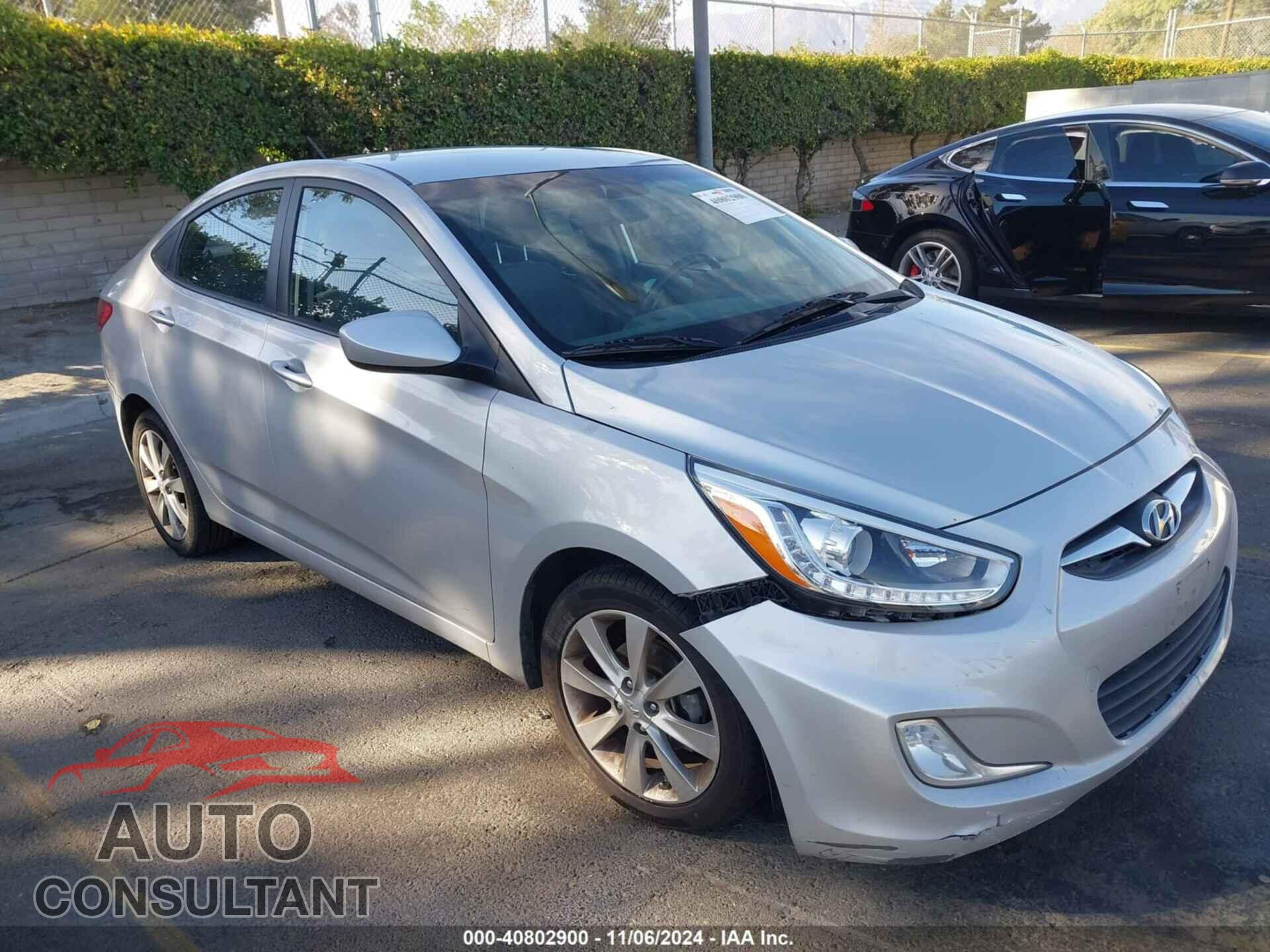 HYUNDAI ACCENT 2014 - KMHCU4AE3EU591701