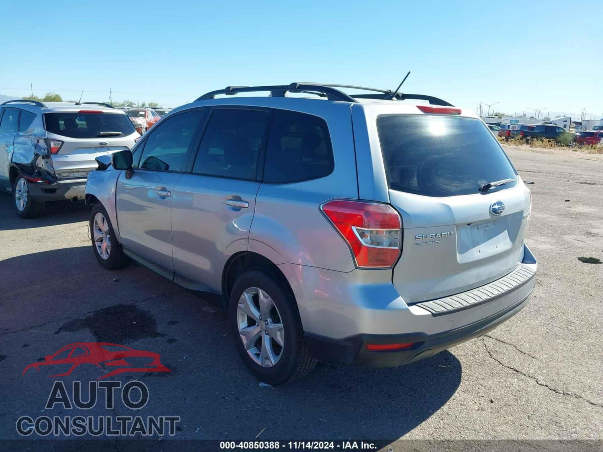 SUBARU FORESTER 2014 - JF2SJAEC6EH541742