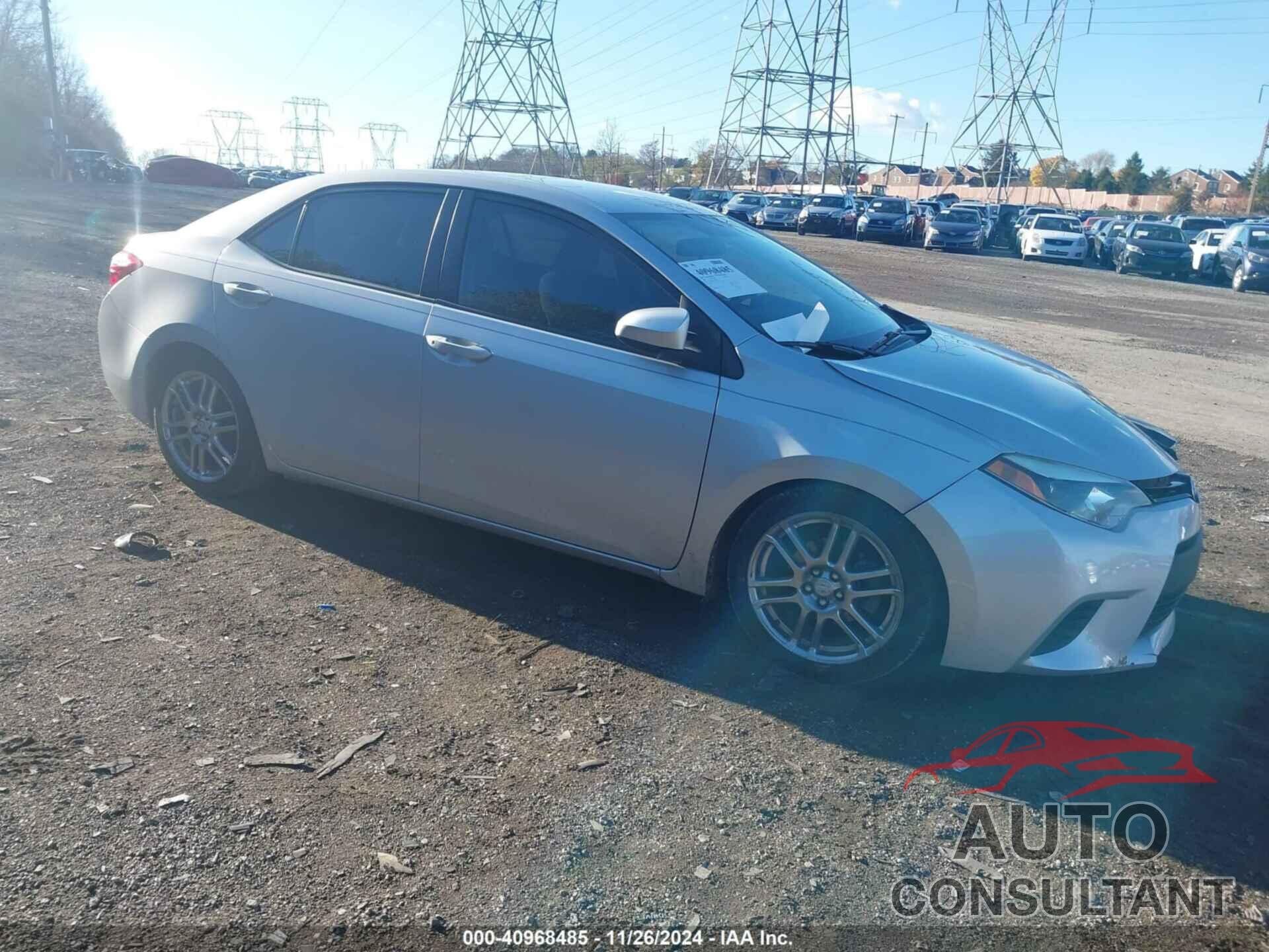 TOYOTA COROLLA 2016 - 2T1BURHE6GC692749
