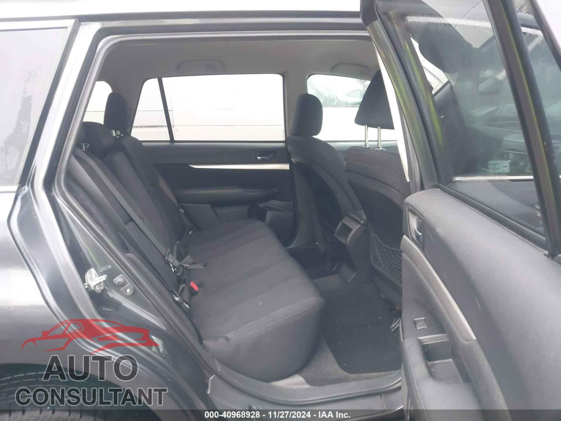 SUBARU OUTBACK 2011 - 4S4BRCCC5B3370878