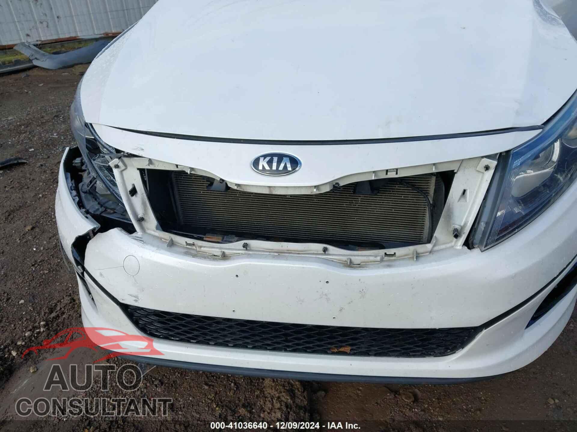 KIA OPTIMA 2015 - KNAGM4A71F5576372