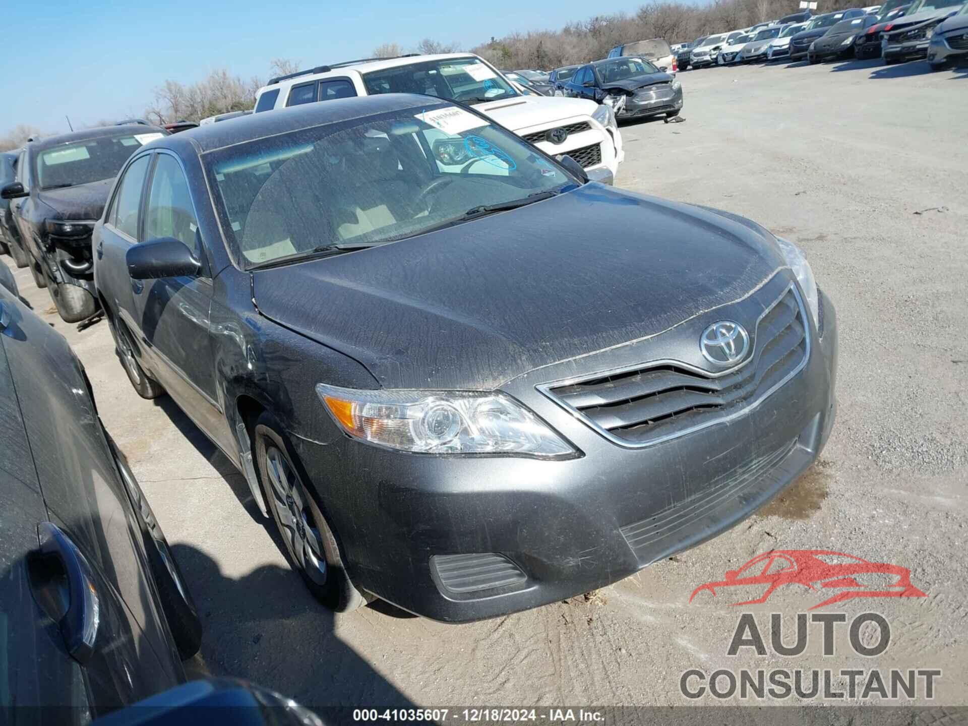 TOYOTA CAMRY 2011 - 4T1BF3EK0BU167467