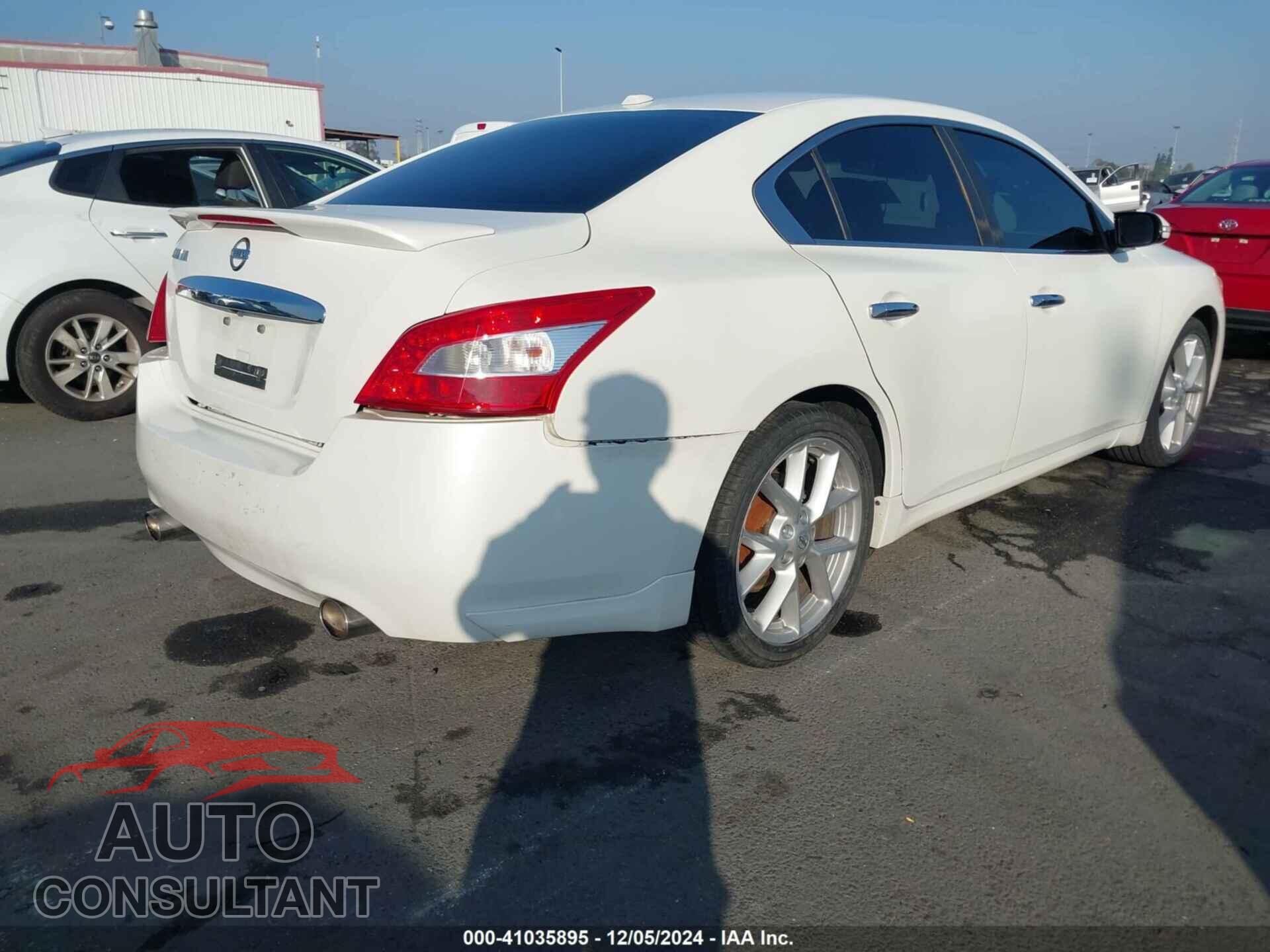 NISSAN MAXIMA 2009 - 1N4AA51E09C824834