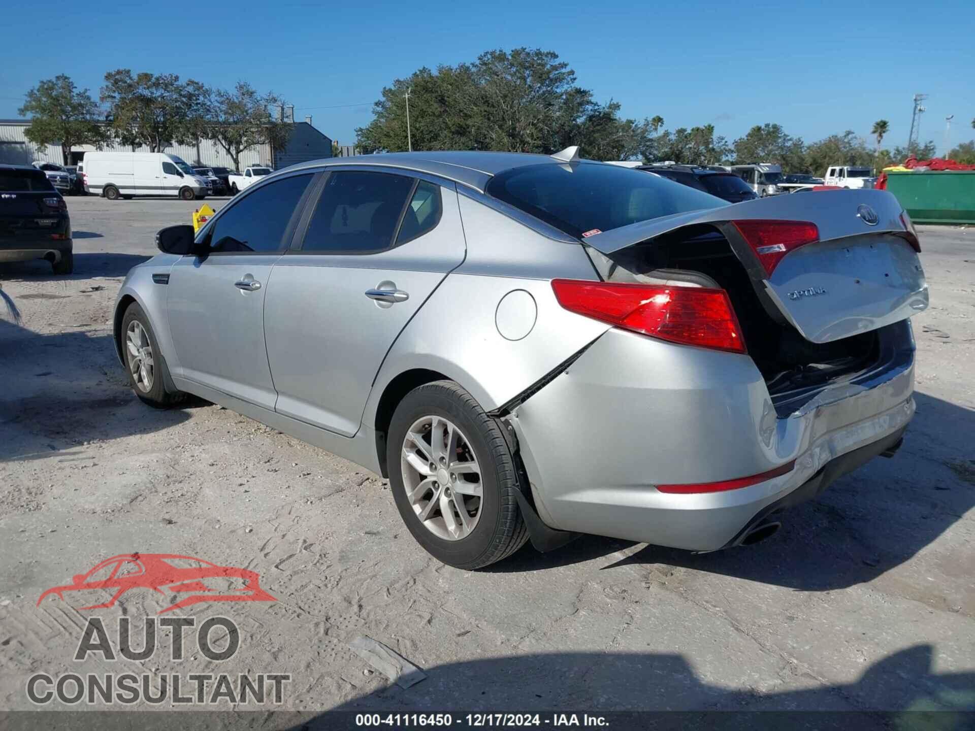 KIA OPTIMA 2013 - KNAGM4A72D5360074