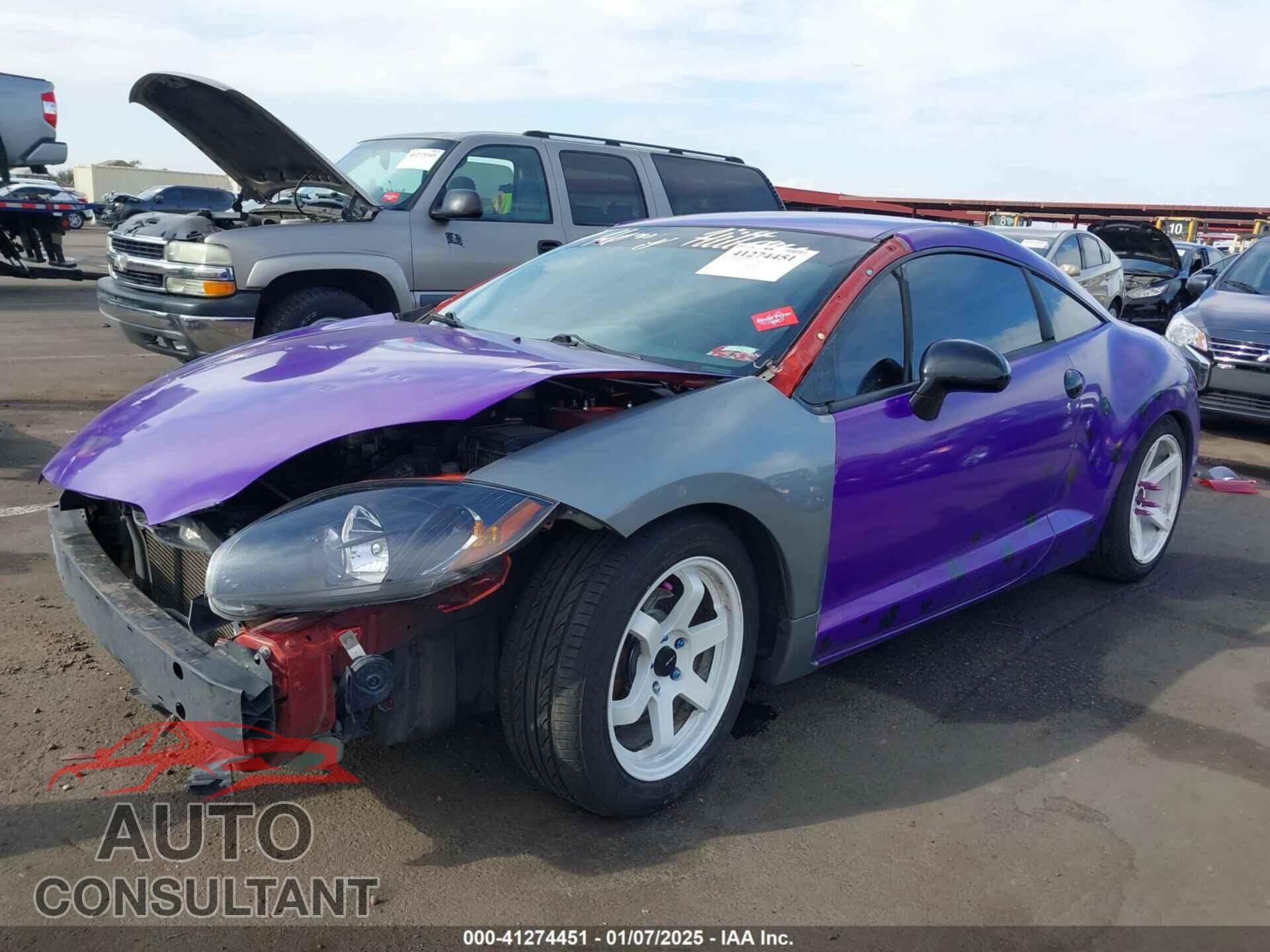 MITSUBISHI ECLIPSE 2009 - 4A3AK24F19E040657