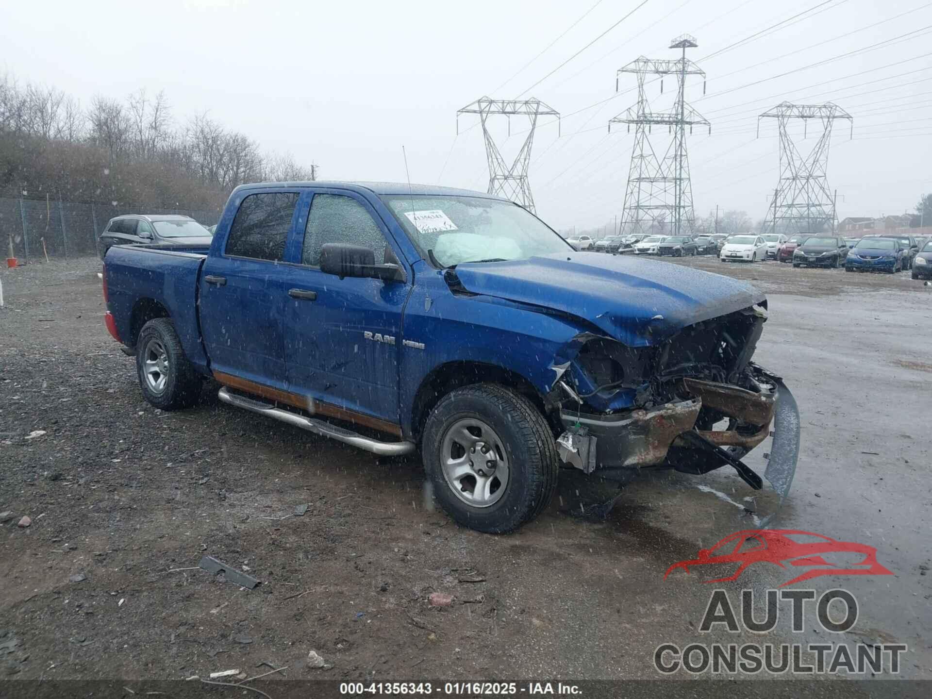 DODGE RAM 1500 2009 - 1D3HV13T89S808394