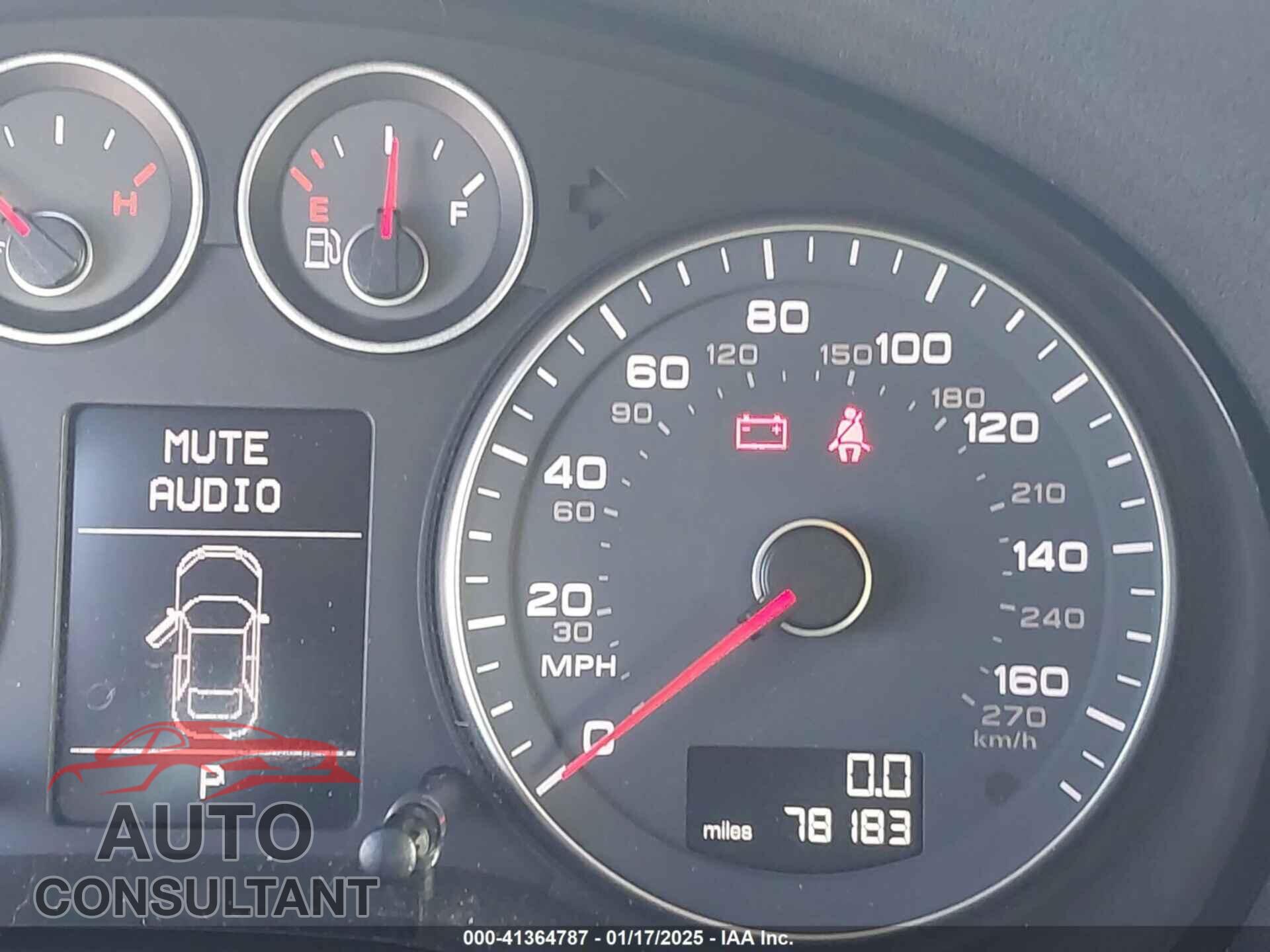 AUDI A3 2012 - WAUBJAFM1CA060001