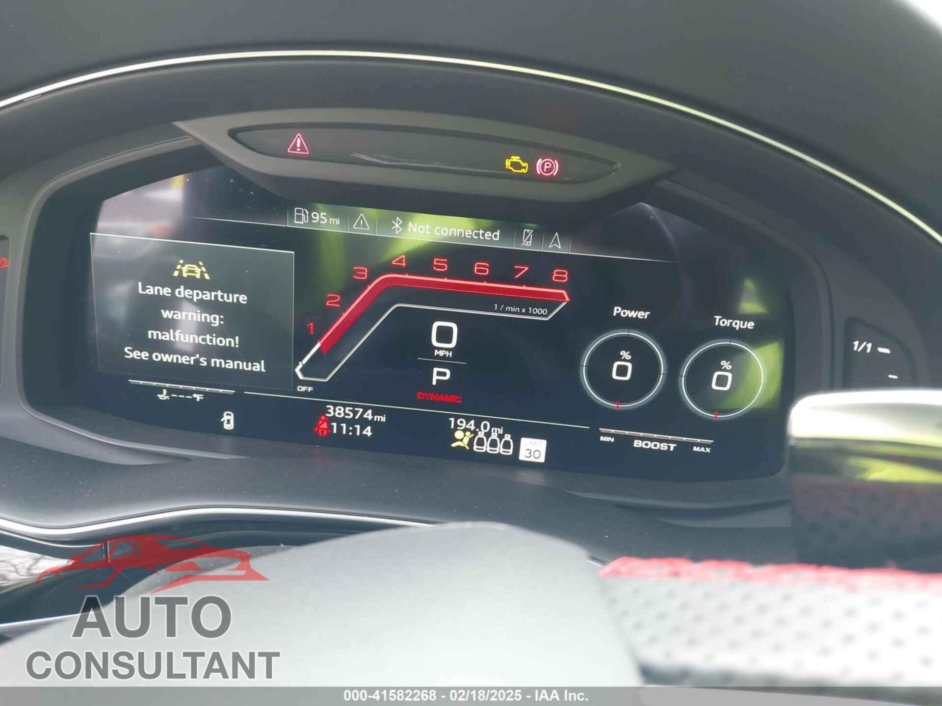 AUDI RS Q8 2021 - WU1ARBF18MD040611