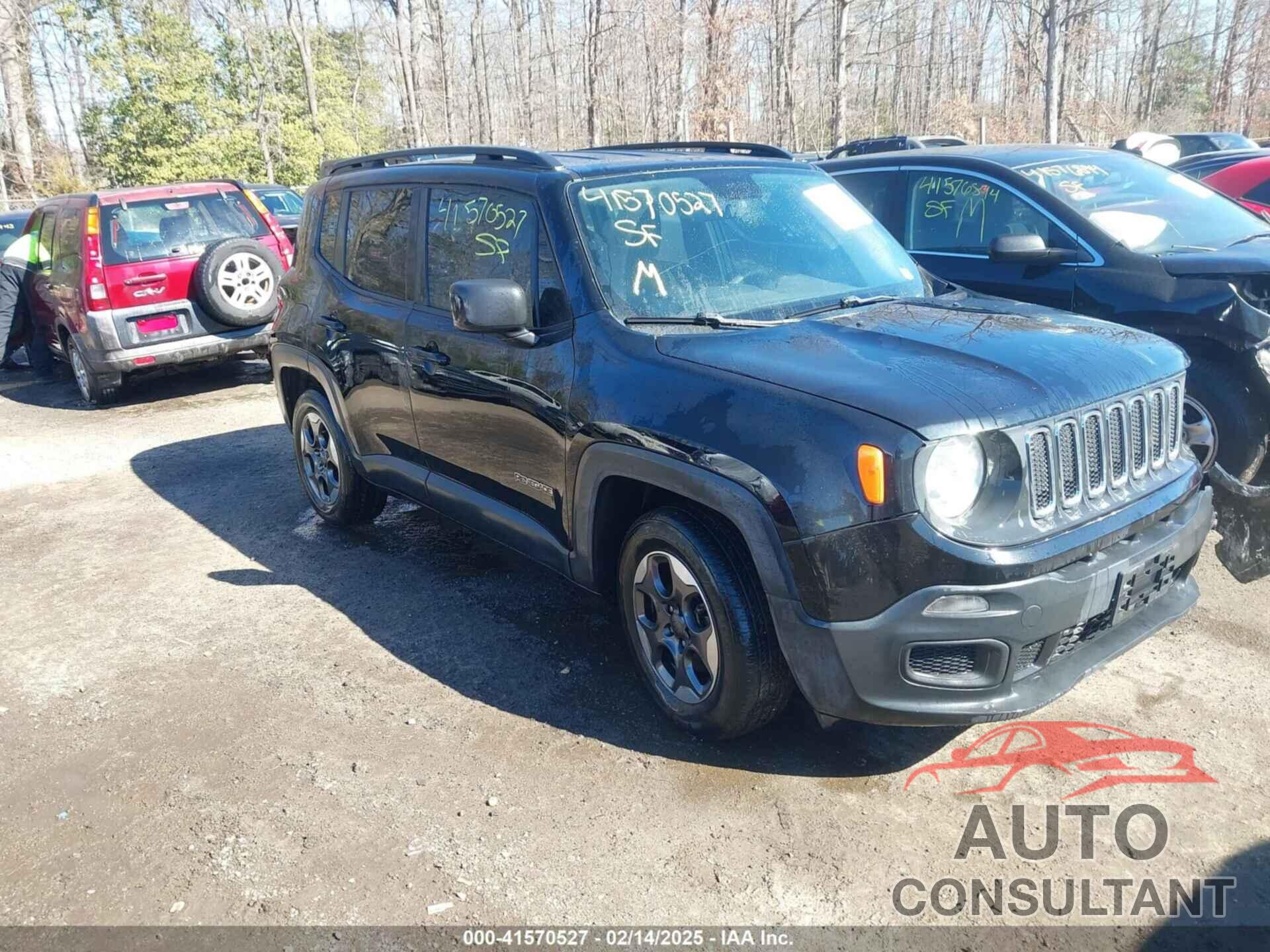 JEEP RENEGADE 2017 - ZACCJAAB8HPF43232