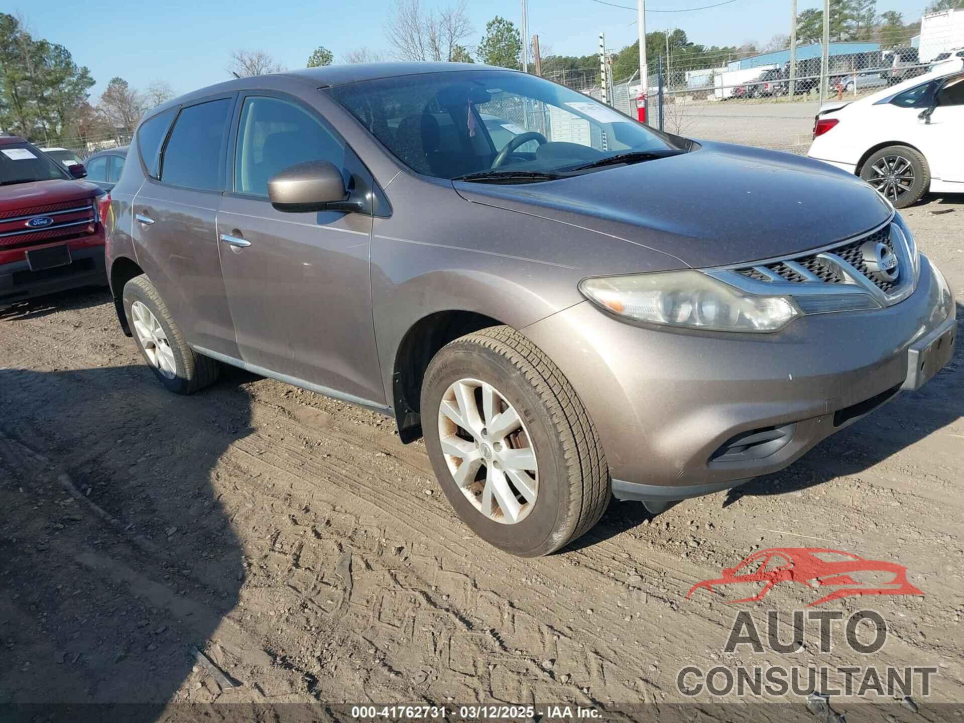 NISSAN MURANO 2012 - JN8AZ1MW3CW239465