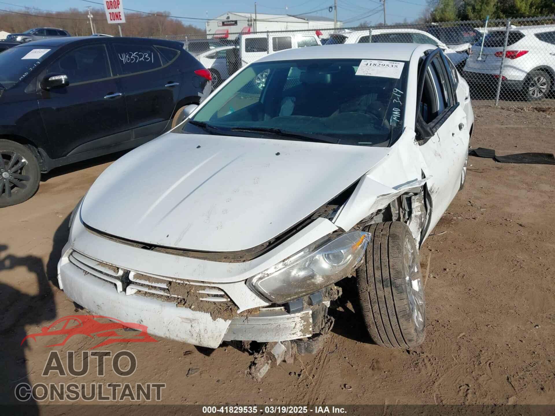 DODGE DART 2013 - 1C3CDFBAXDD283987