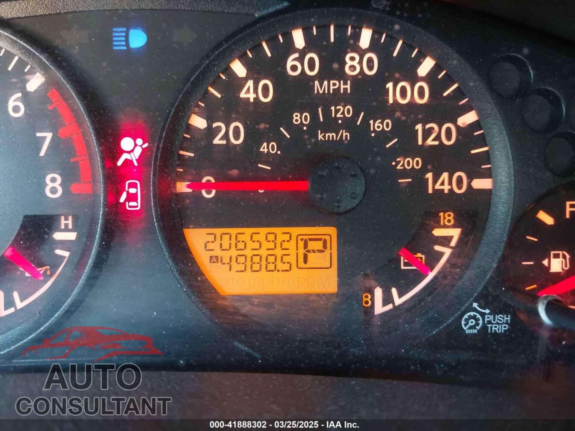 NISSAN FRONTIER 2012 - 1N6AD0ER1CC417207