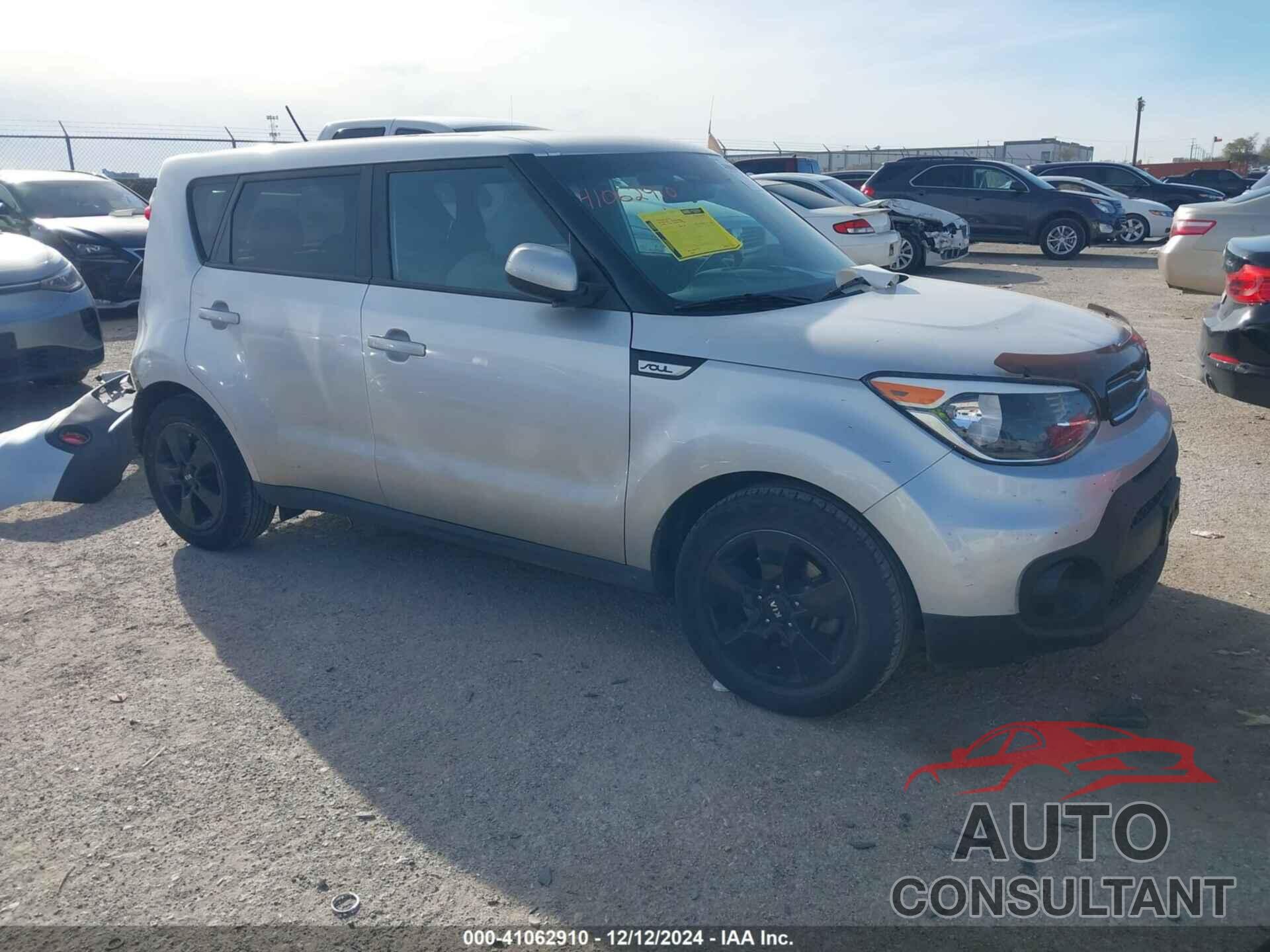 KIA SOUL 2019 - KNDJN2A24K7001955