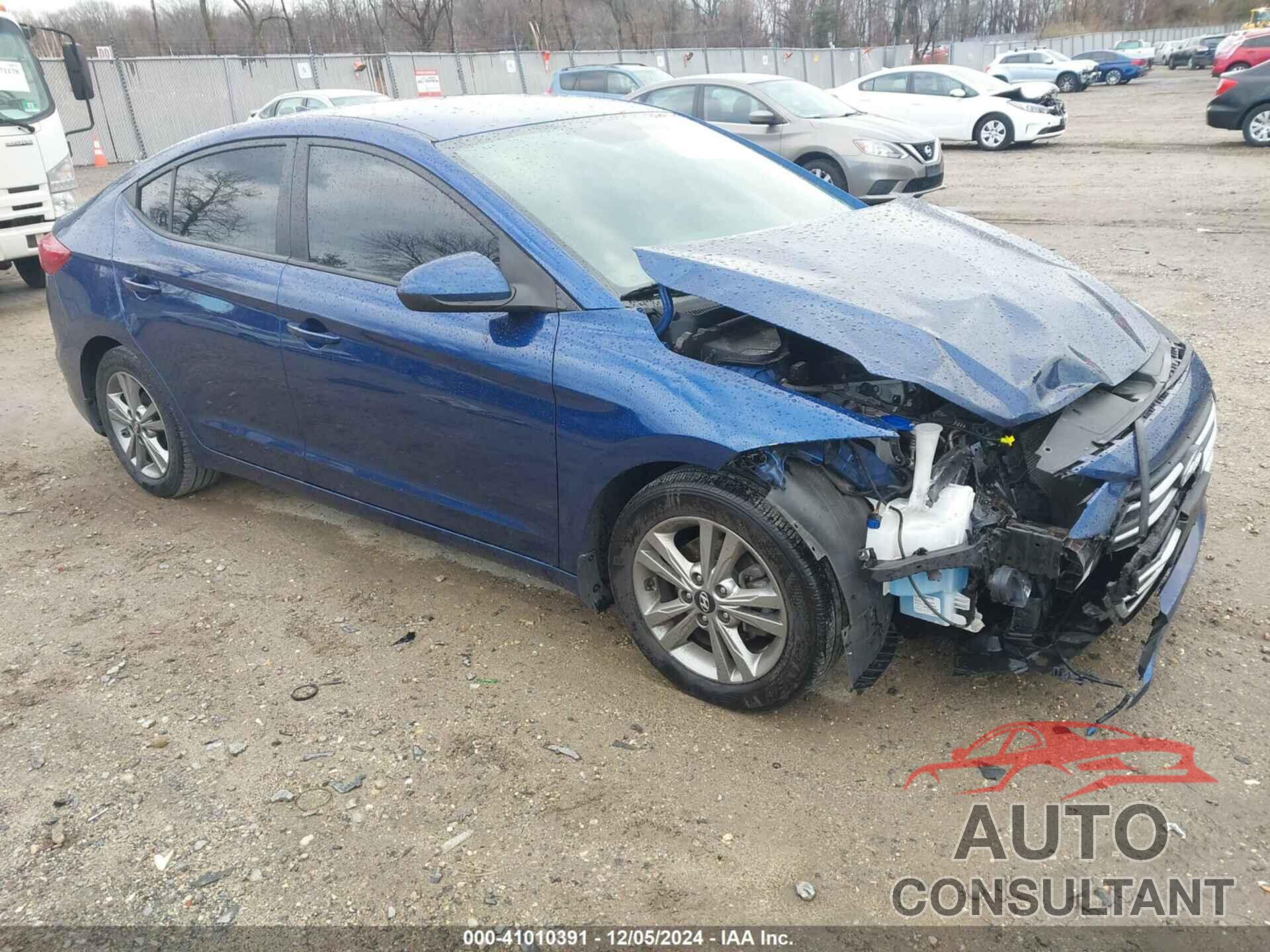 HYUNDAI ELANTRA 2017 - 5NPD84LFXHH166705