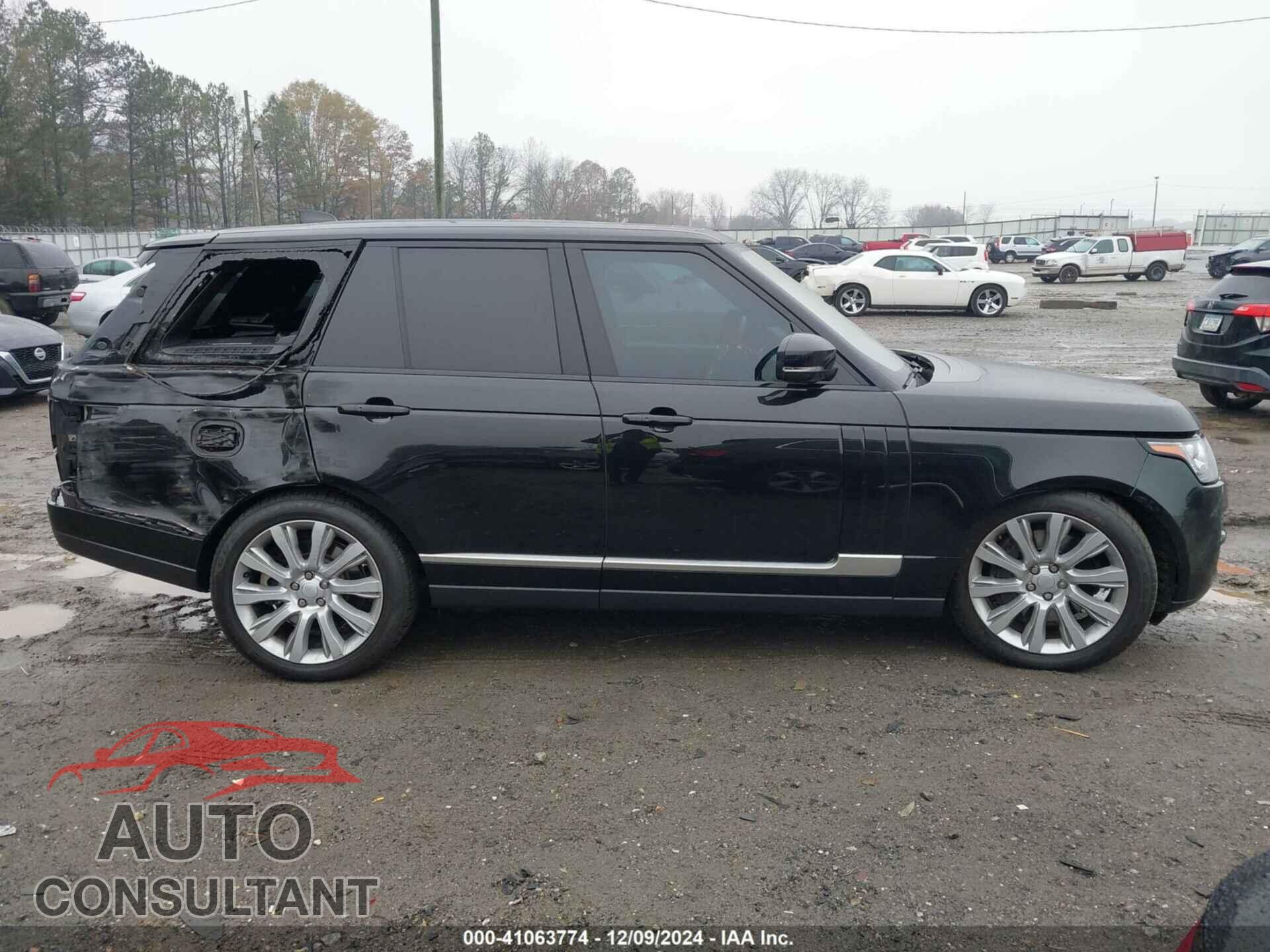 LAND ROVER RANGE ROVER 2017 - SALGS2FE9HA338308