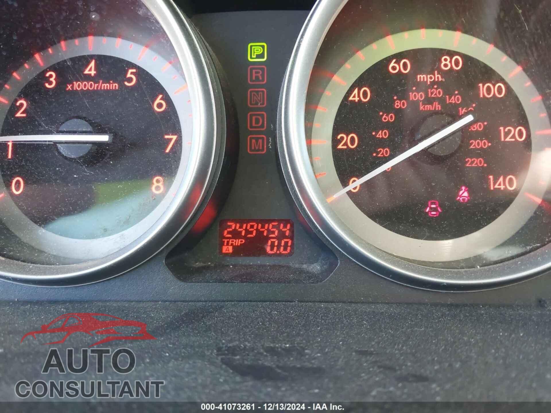MAZDA CX-9 2012 - JM3TB2CA4C0337760