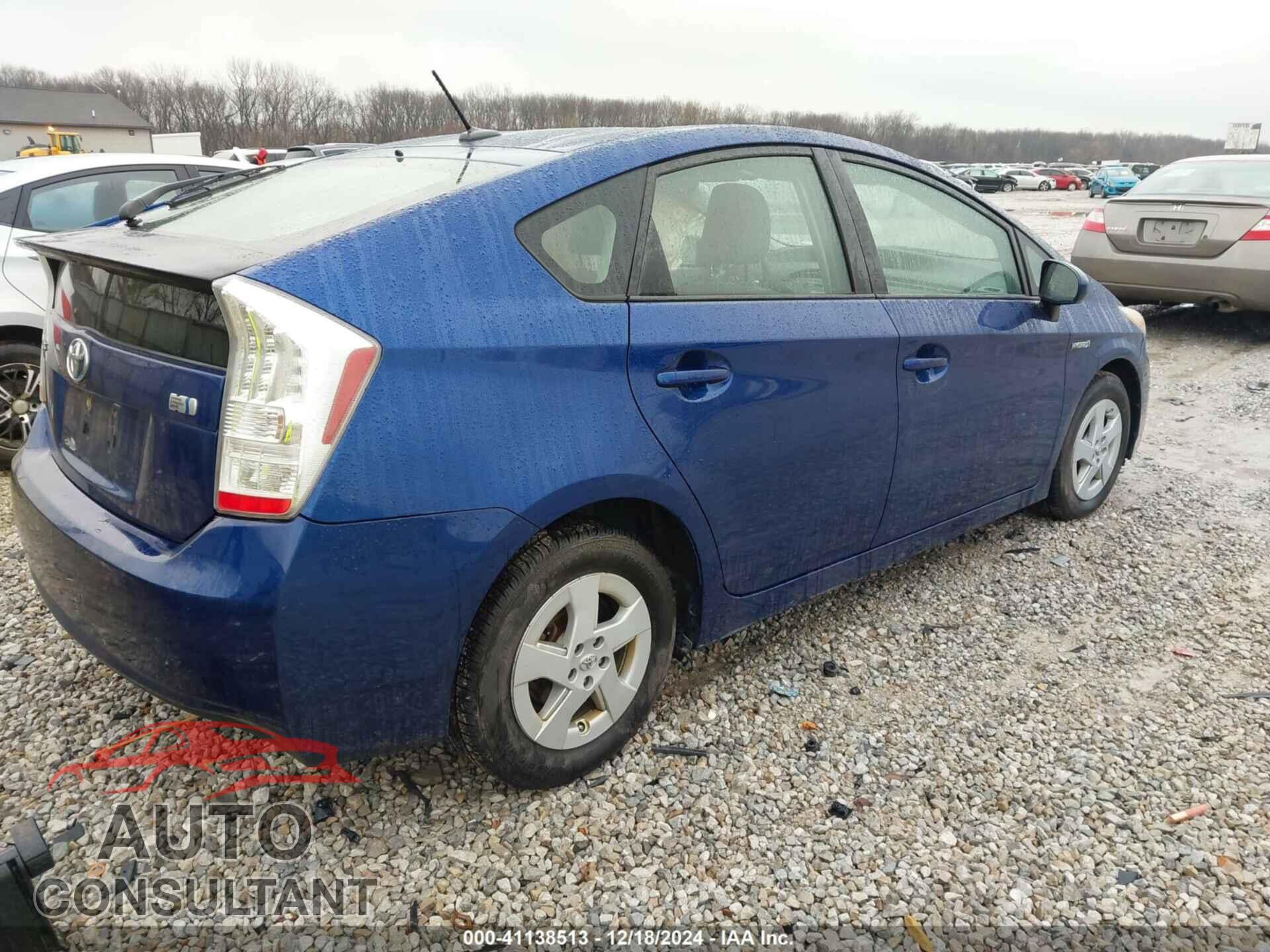 TOYOTA PRIUS 2011 - JTDKN3DU8B0321909