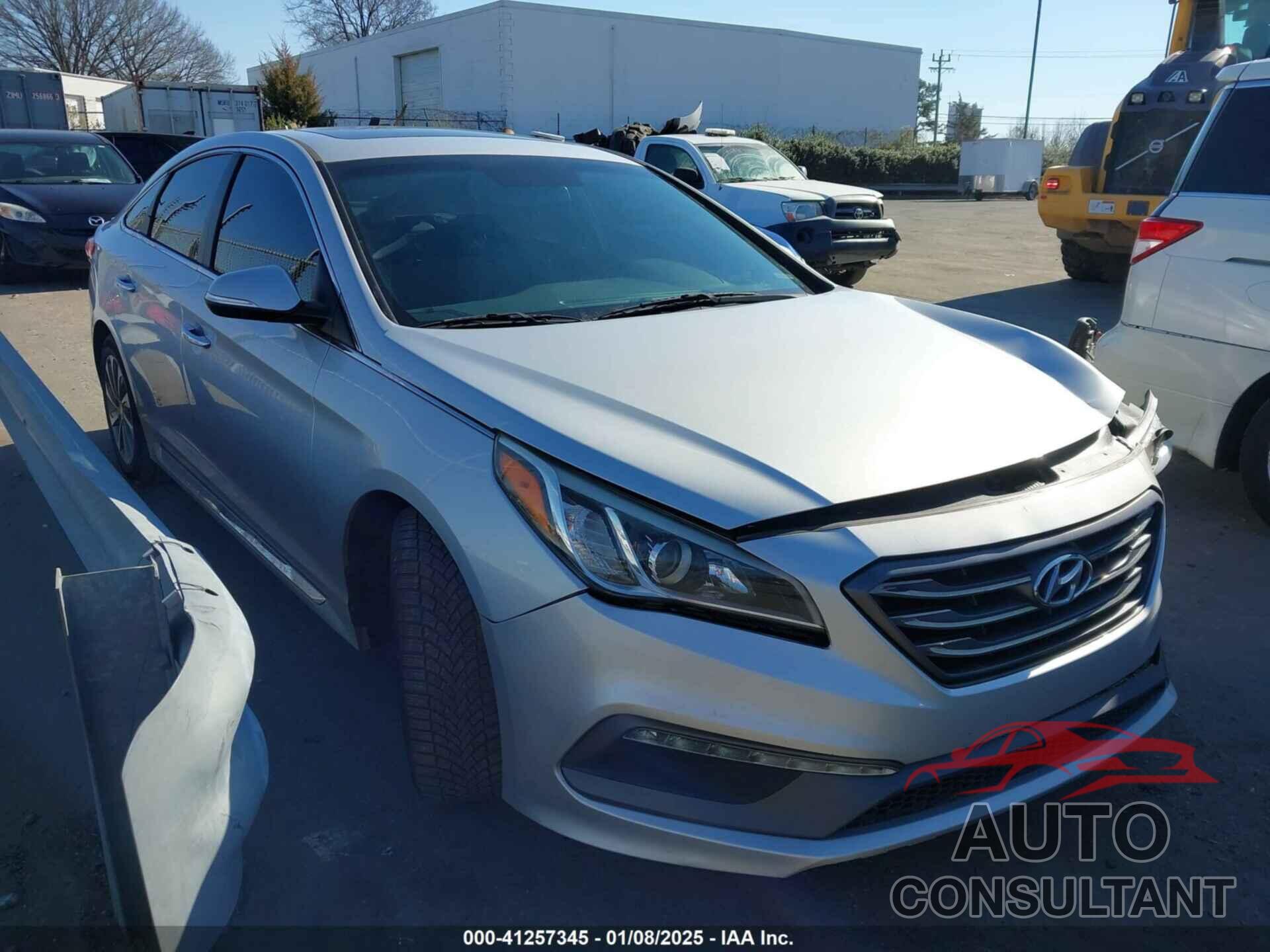 HYUNDAI SONATA 2017 - 5NPE34AFXHH460191