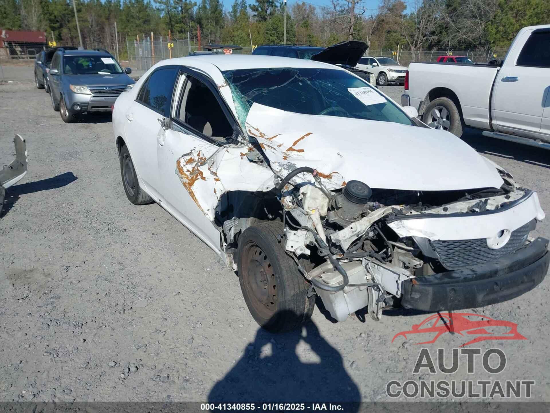 TOYOTA COROLLA 2009 - 2T1BU40E79C039106