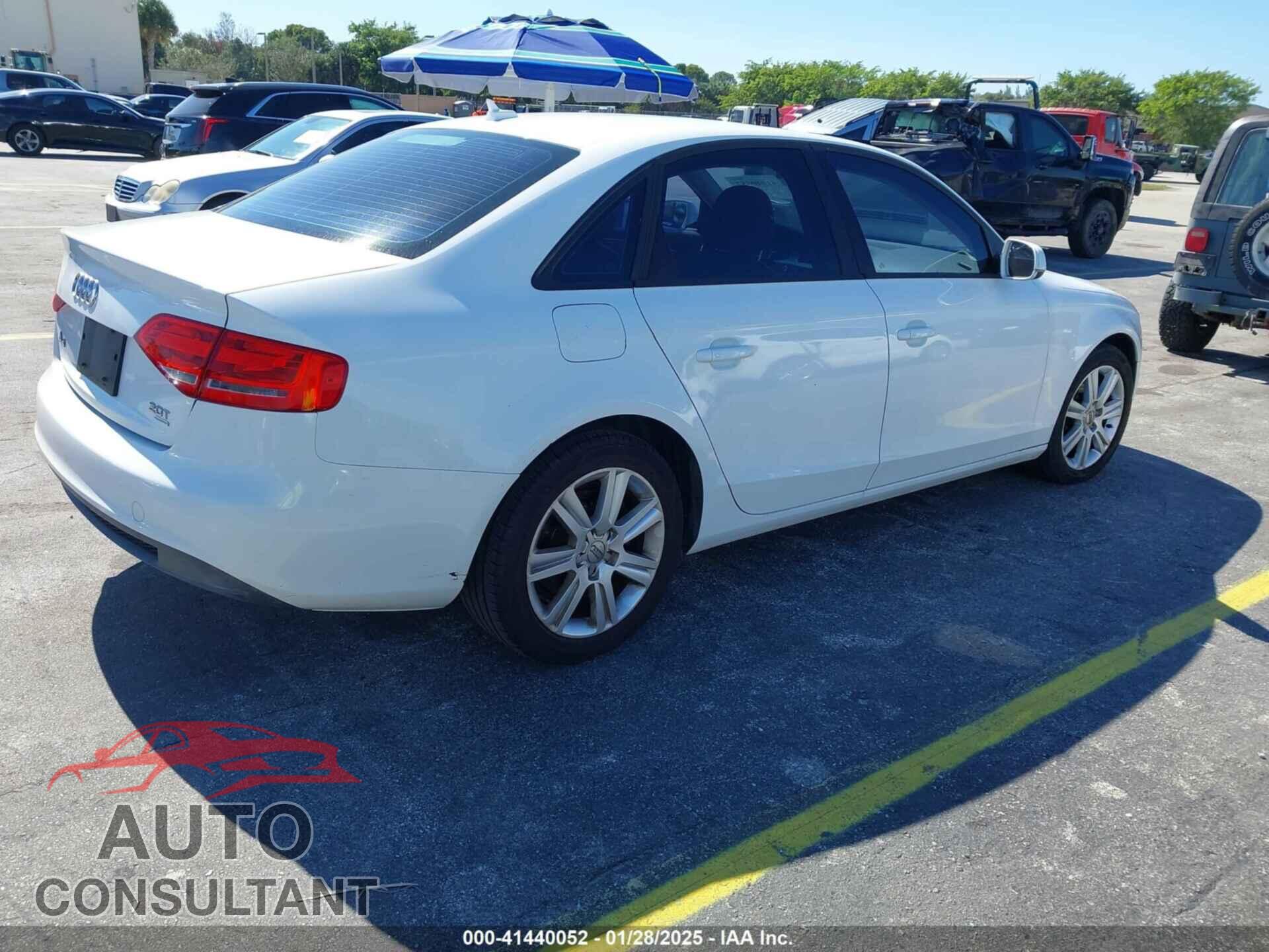 AUDI A4 2010 - WAUBFAFL9AN054171