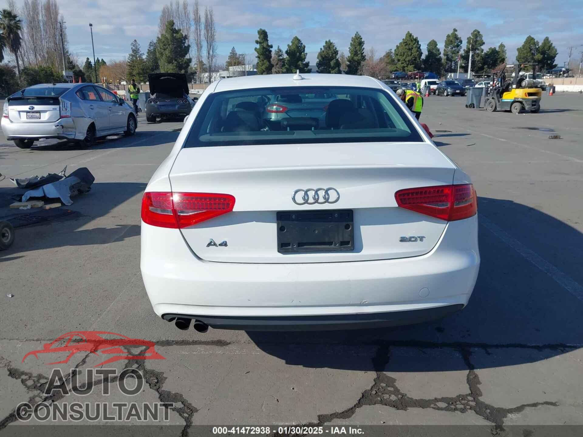 AUDI A4 2013 - WAUAFAFL2DN022954