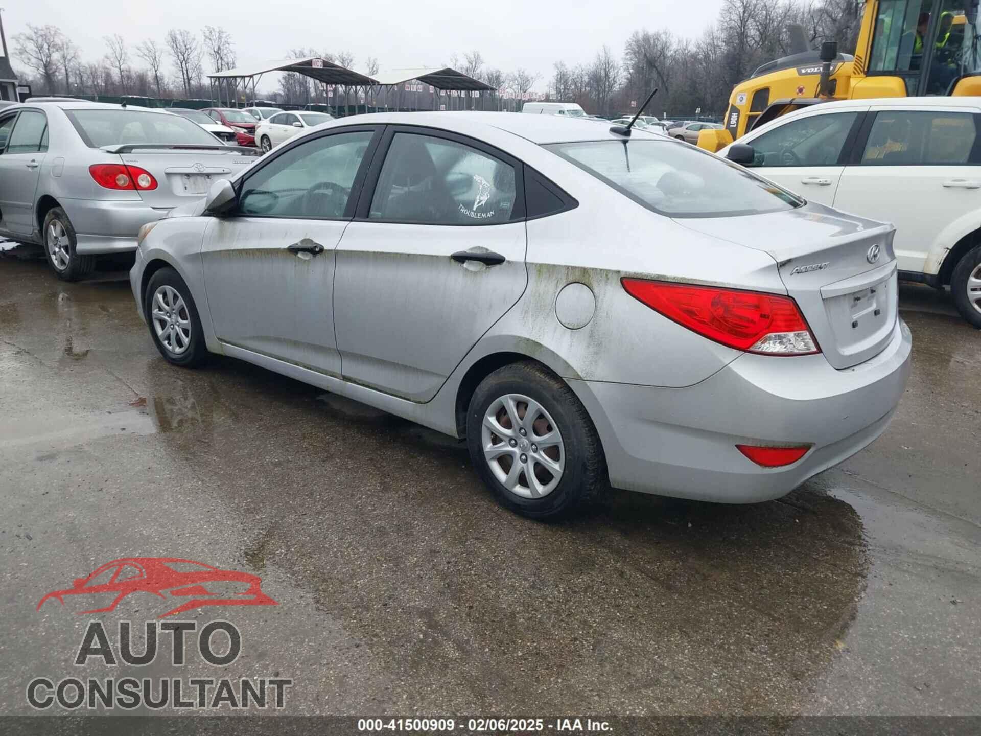 HYUNDAI ACCENT 2012 - KMHCT4AEXCU054971