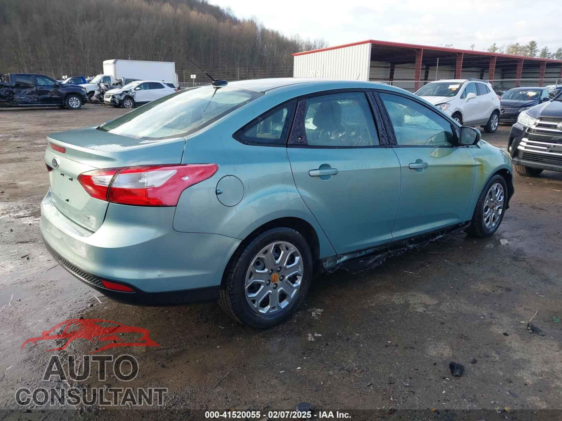 FORD FOCUS 2012 - 1FAHP3F22CL283681