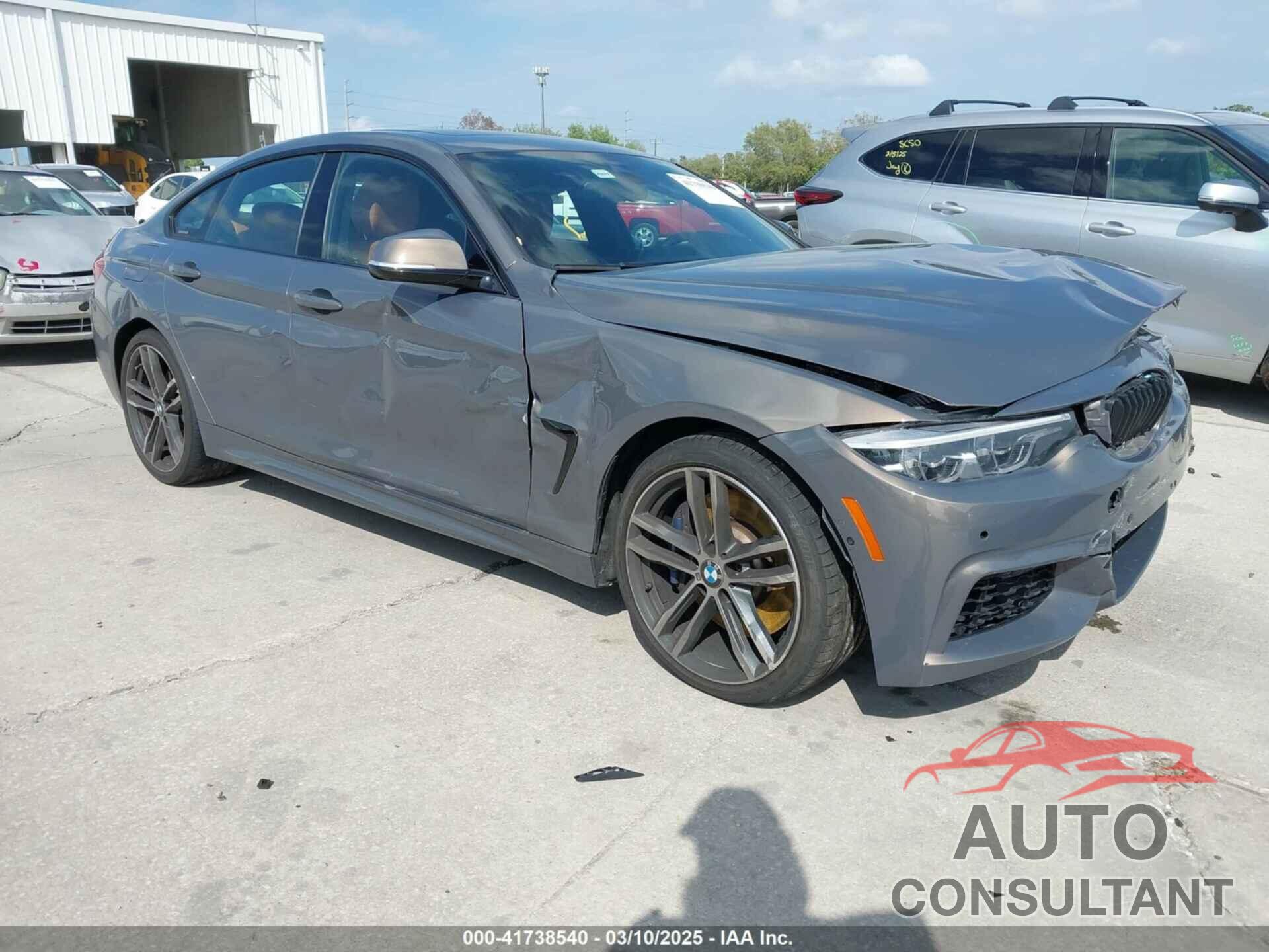 BMW 440I GRAN COUPE 2018 - WBA4J5C54JBF07315