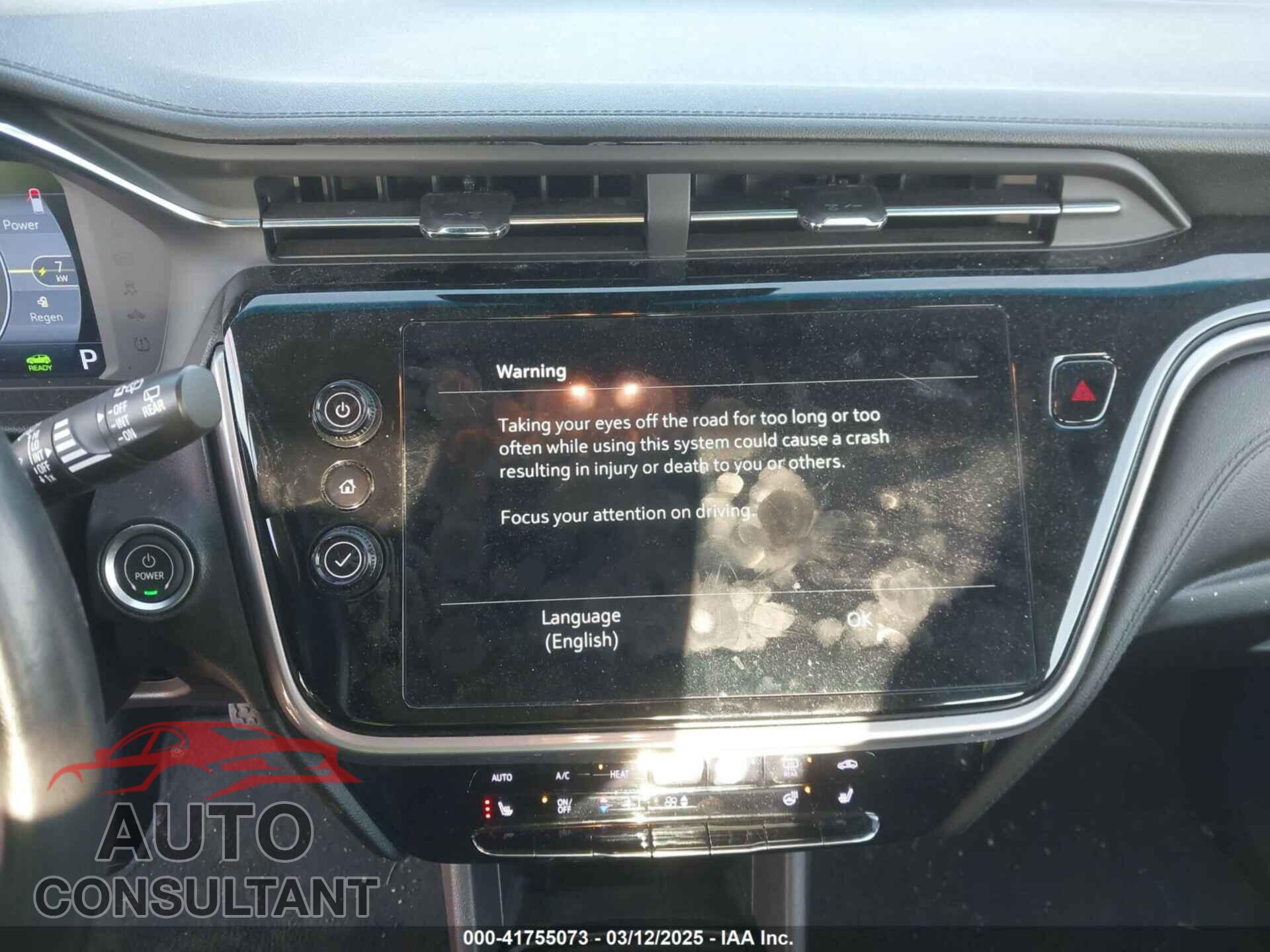 CHEVROLET BOLT EV 2023 - 1G1FW6S05P4134670