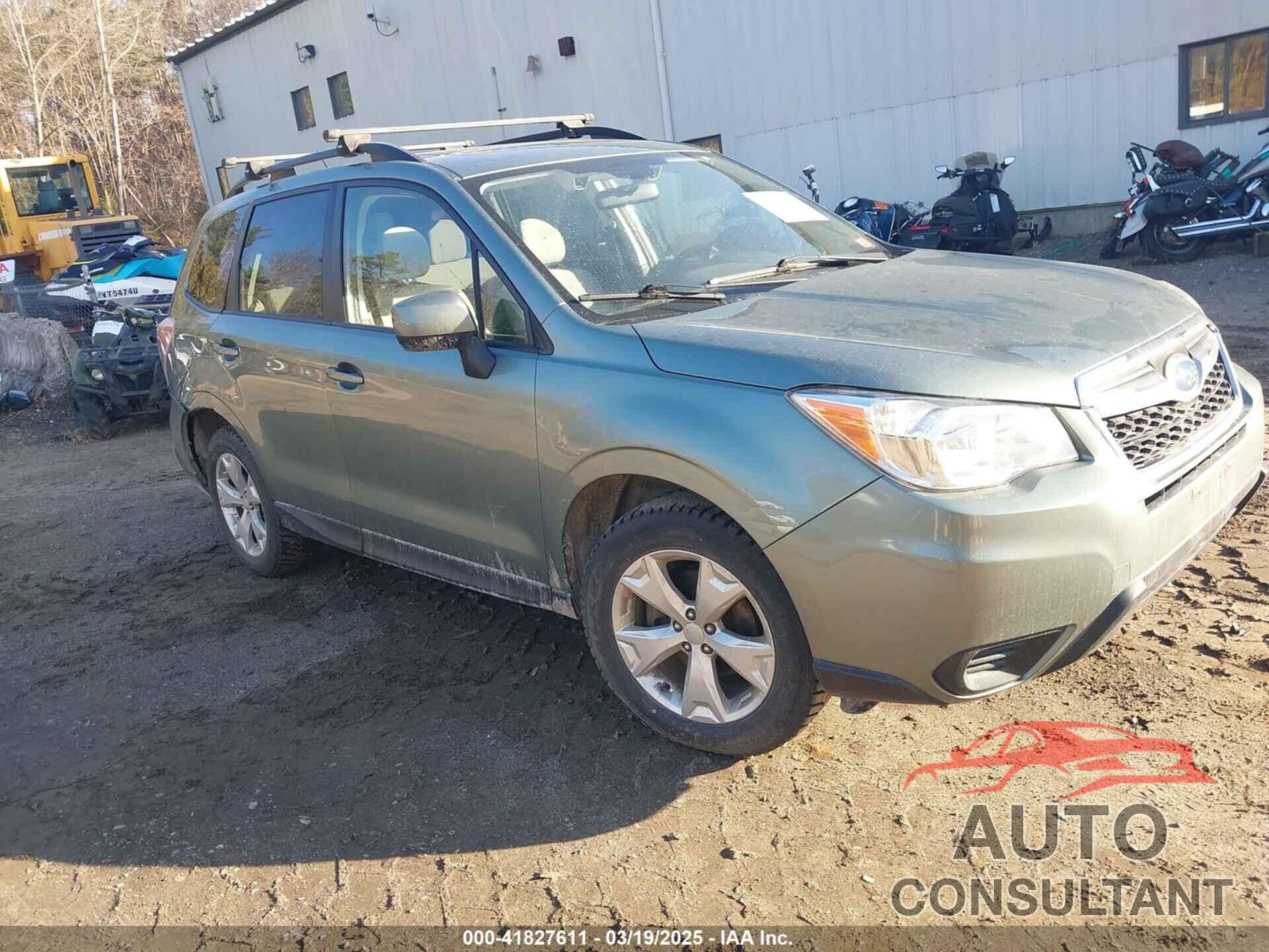 SUBARU FORESTER 2015 - JF2SJAFC0FH802010