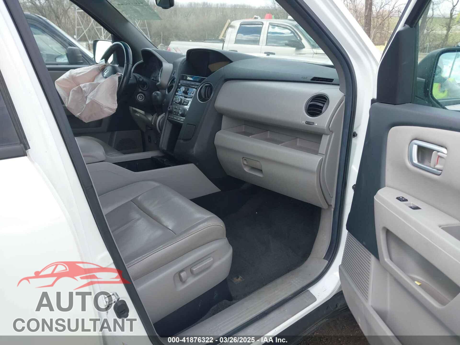 HONDA PILOT 2012 - 5FNYF4H54CB057249