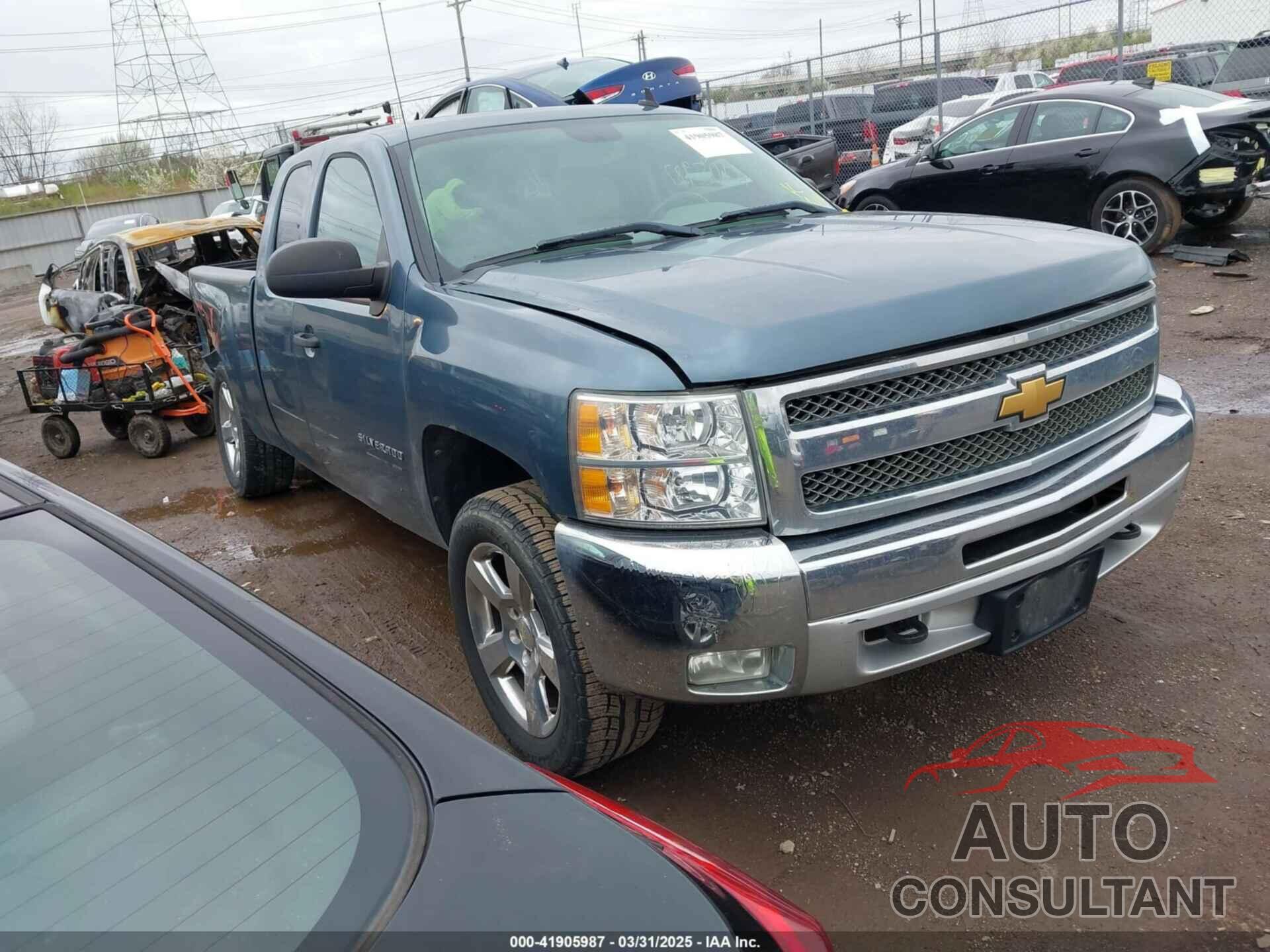 CHEVROLET SILVERADO 1500 2012 - 1GCRKSE7XCZ200421