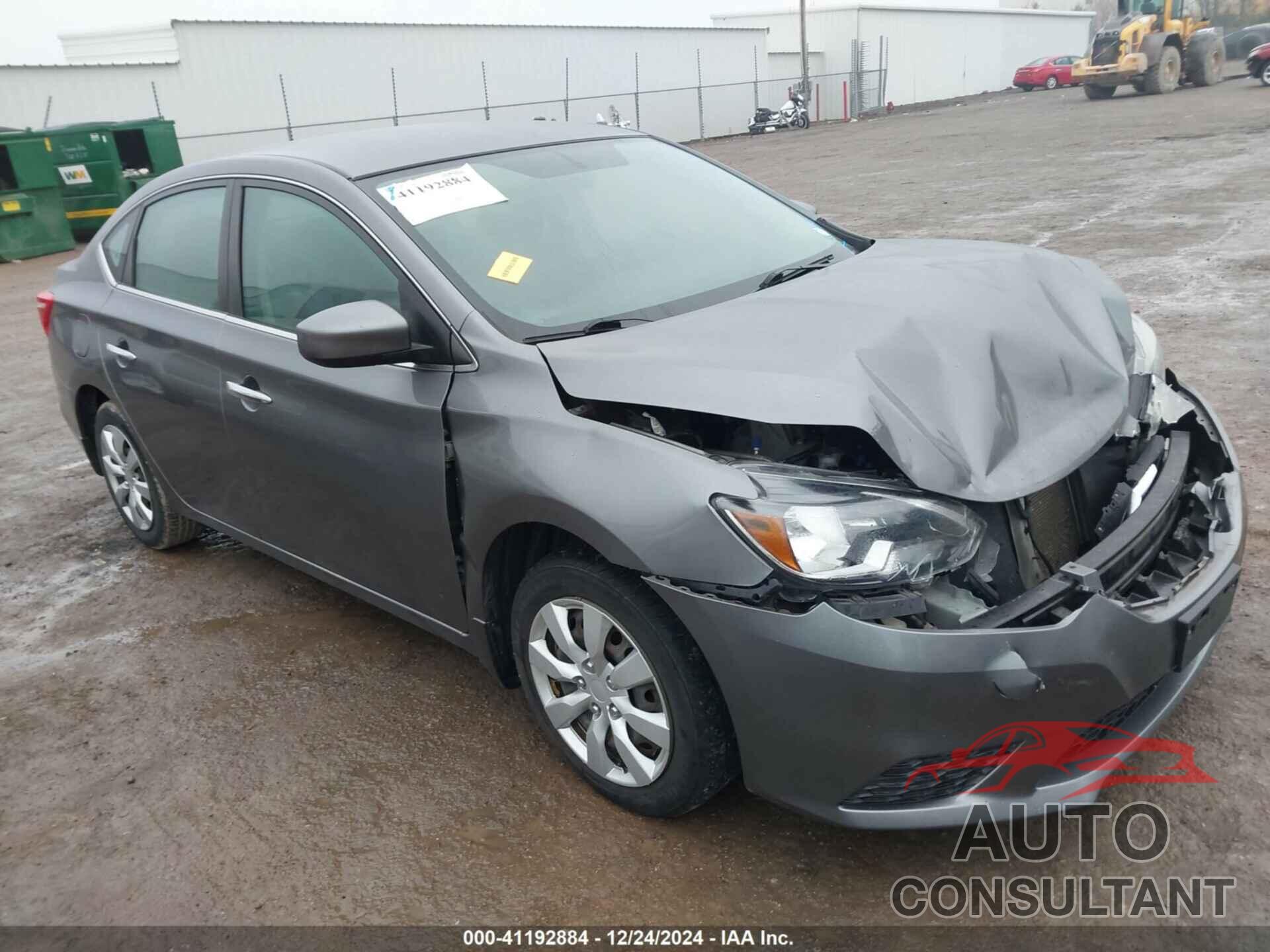 NISSAN SENTRA 2017 - 3N1AB7AP8HY345249