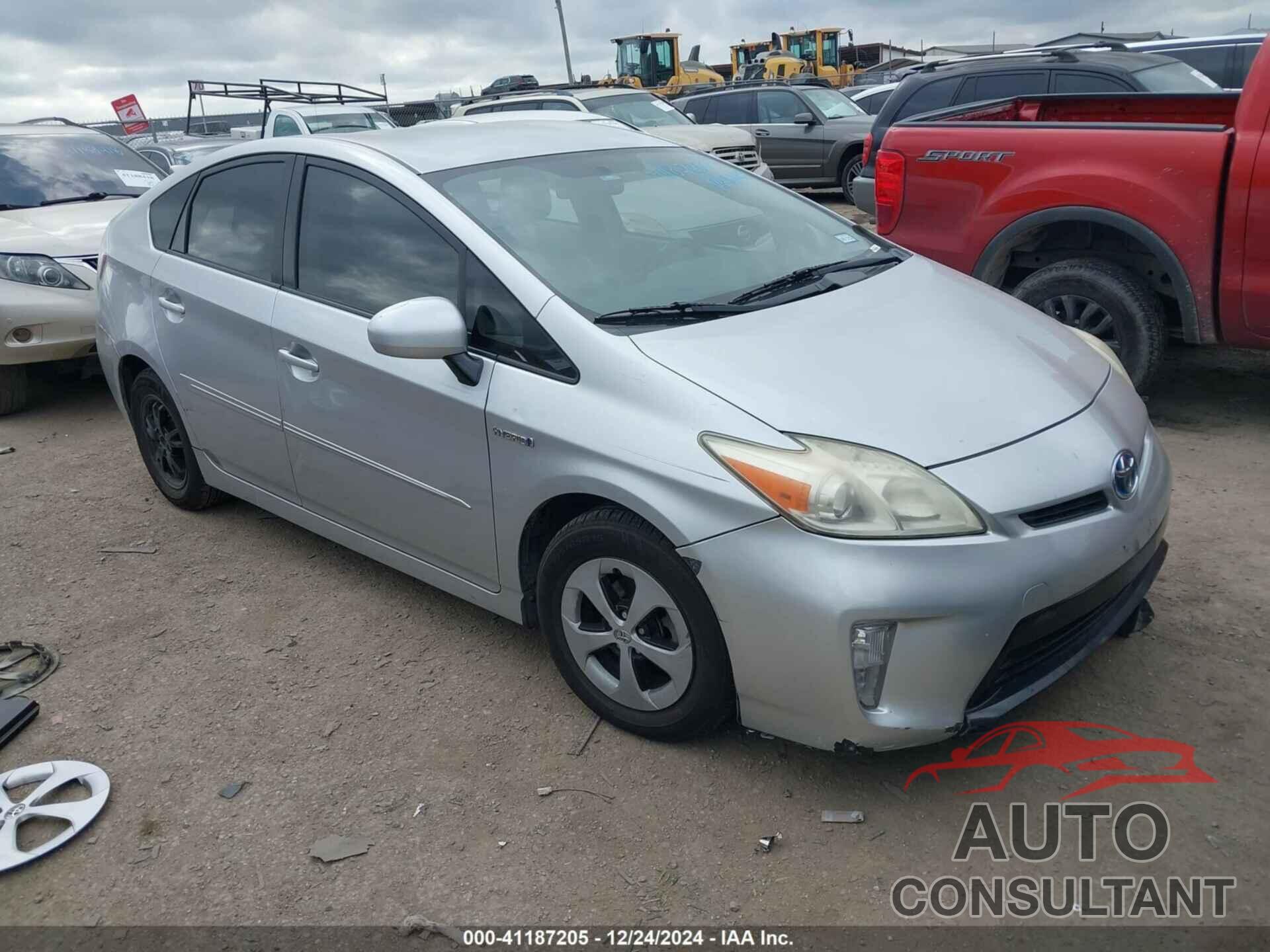 TOYOTA PRIUS 2012 - JTDKN3DU1C5509143