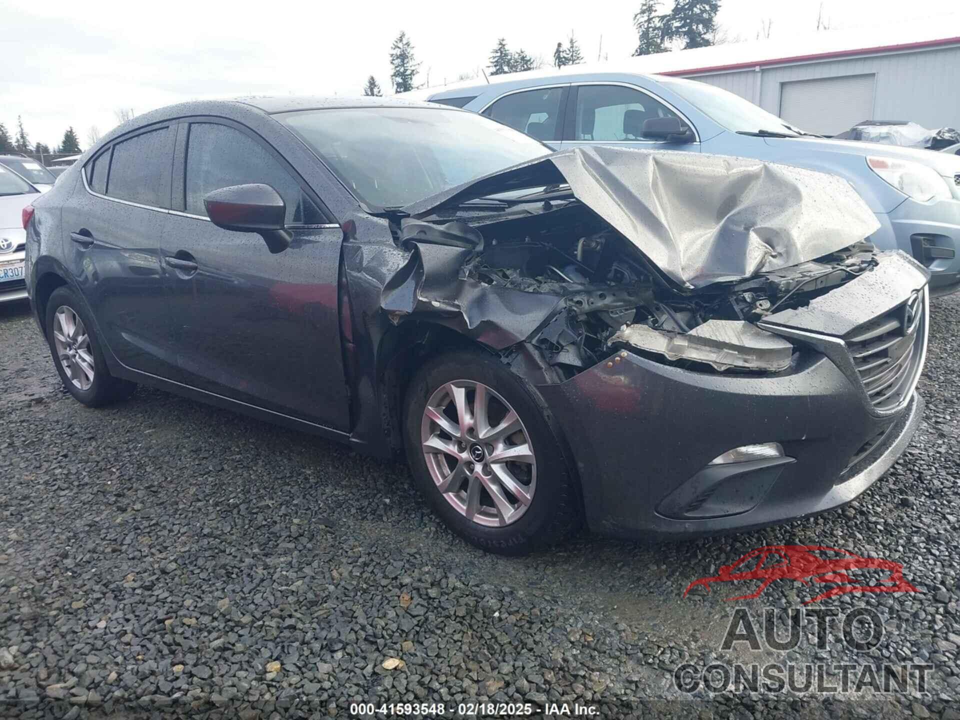 MAZDA MAZDA3 2016 - JM1BM1U71G1319180