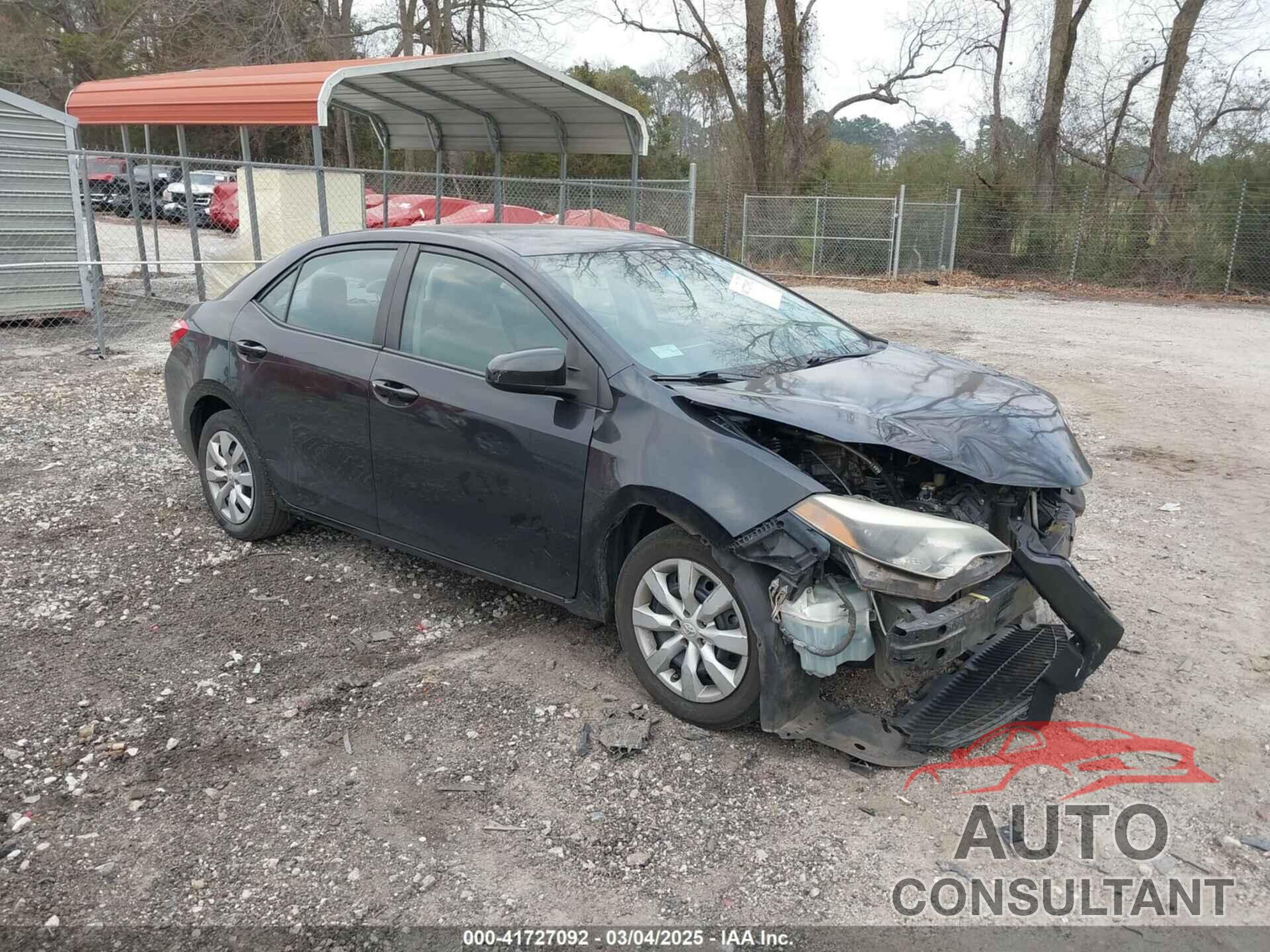 TOYOTA COROLLA 2016 - 5YFBURHE3GP412060